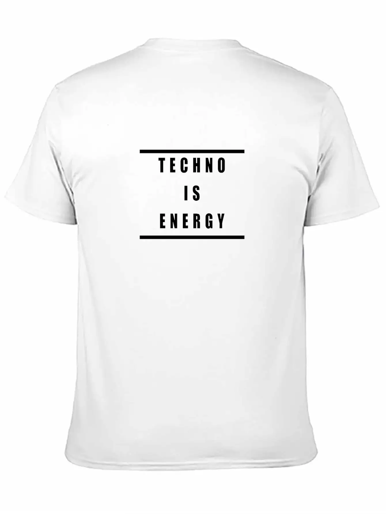 Techno Energy Lightweight Cotton T-Shirt – Daily Comfort Graphic Shirt