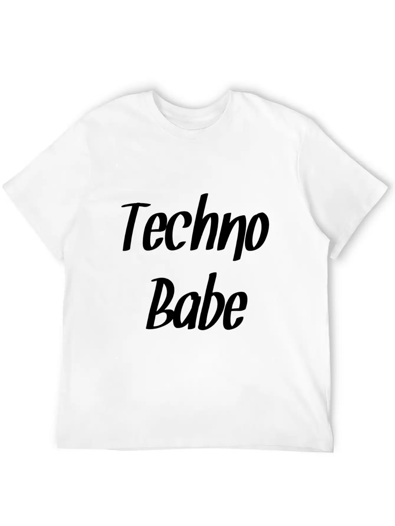 Techno Essential Cotton Tee For Daily Outfits – Unisex Style