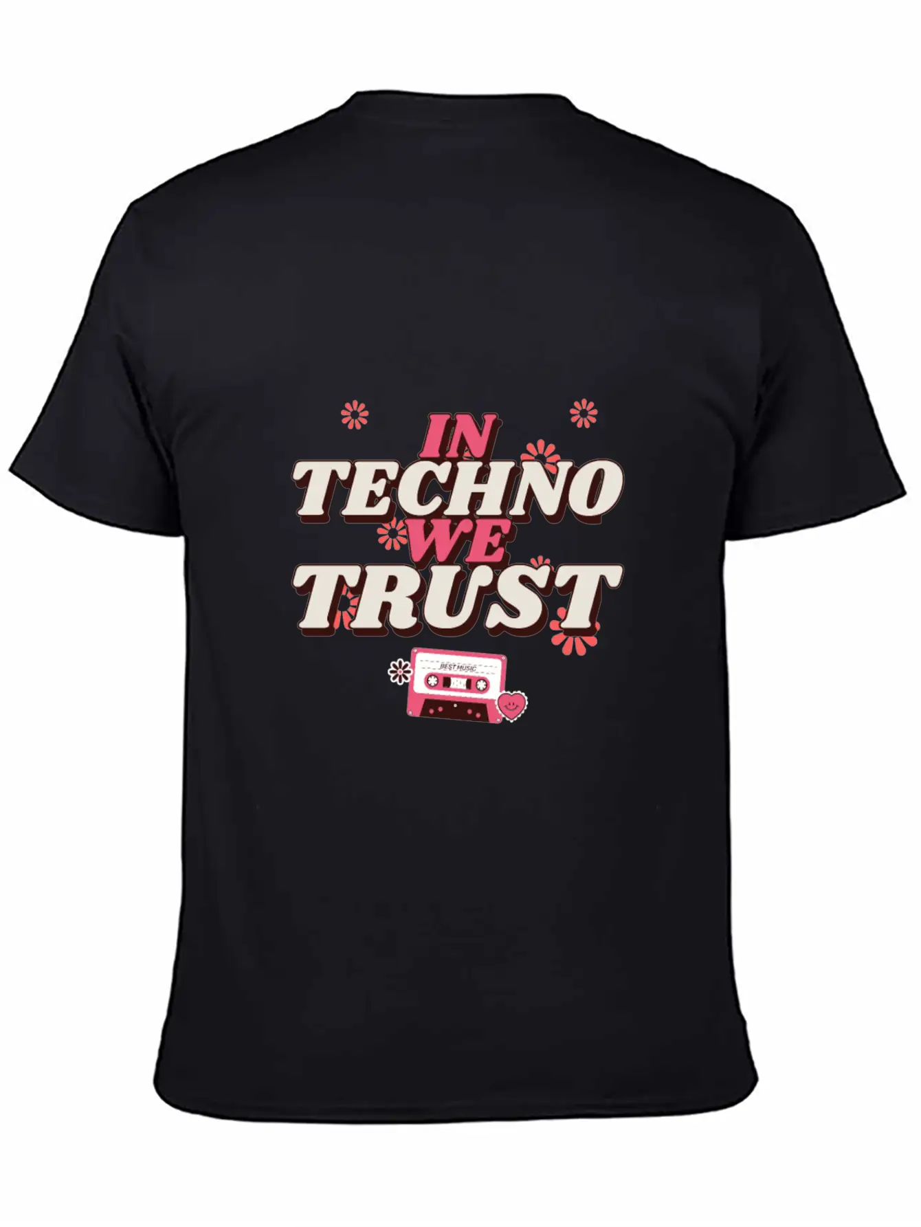Techno For People Who Like Techno Music Basic Graphic T-Shirt – Daily Comfort In Soft Cotton