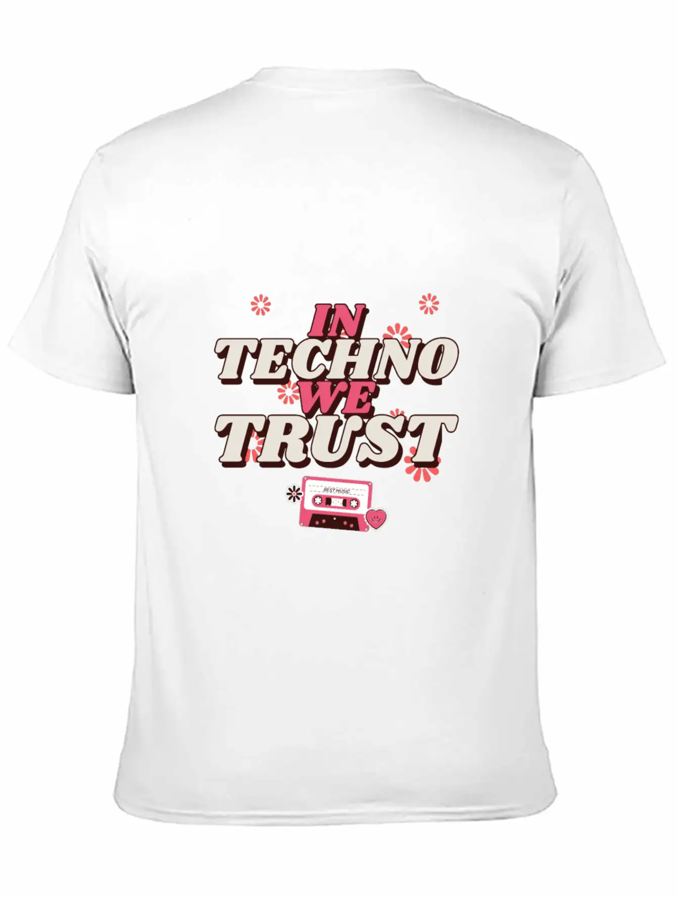 Techno For People Who Like Techno Music Basic Graphic T-Shirt – Daily Comfort In Soft Cotton