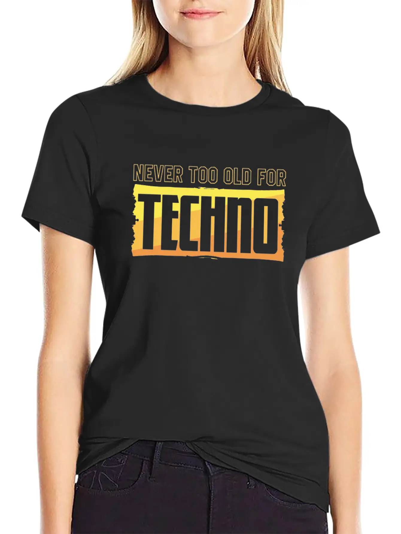 Techno Music Essential Cotton Tee For Daily Outfits – Unisex Style