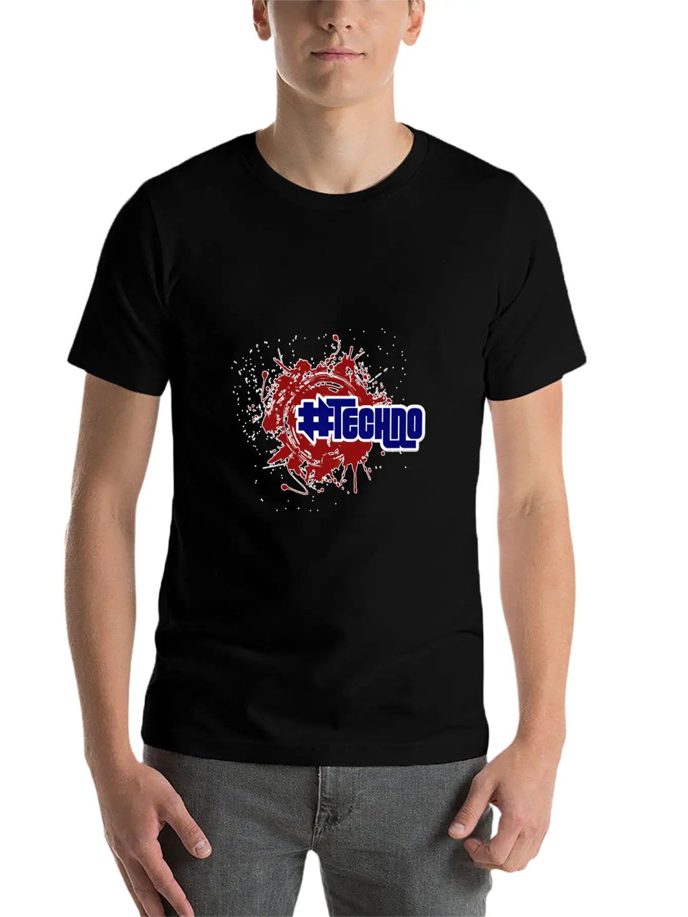 Techno - Music - # Techno # Essential Cotton Tee For Daily Outfits – Unisex Style