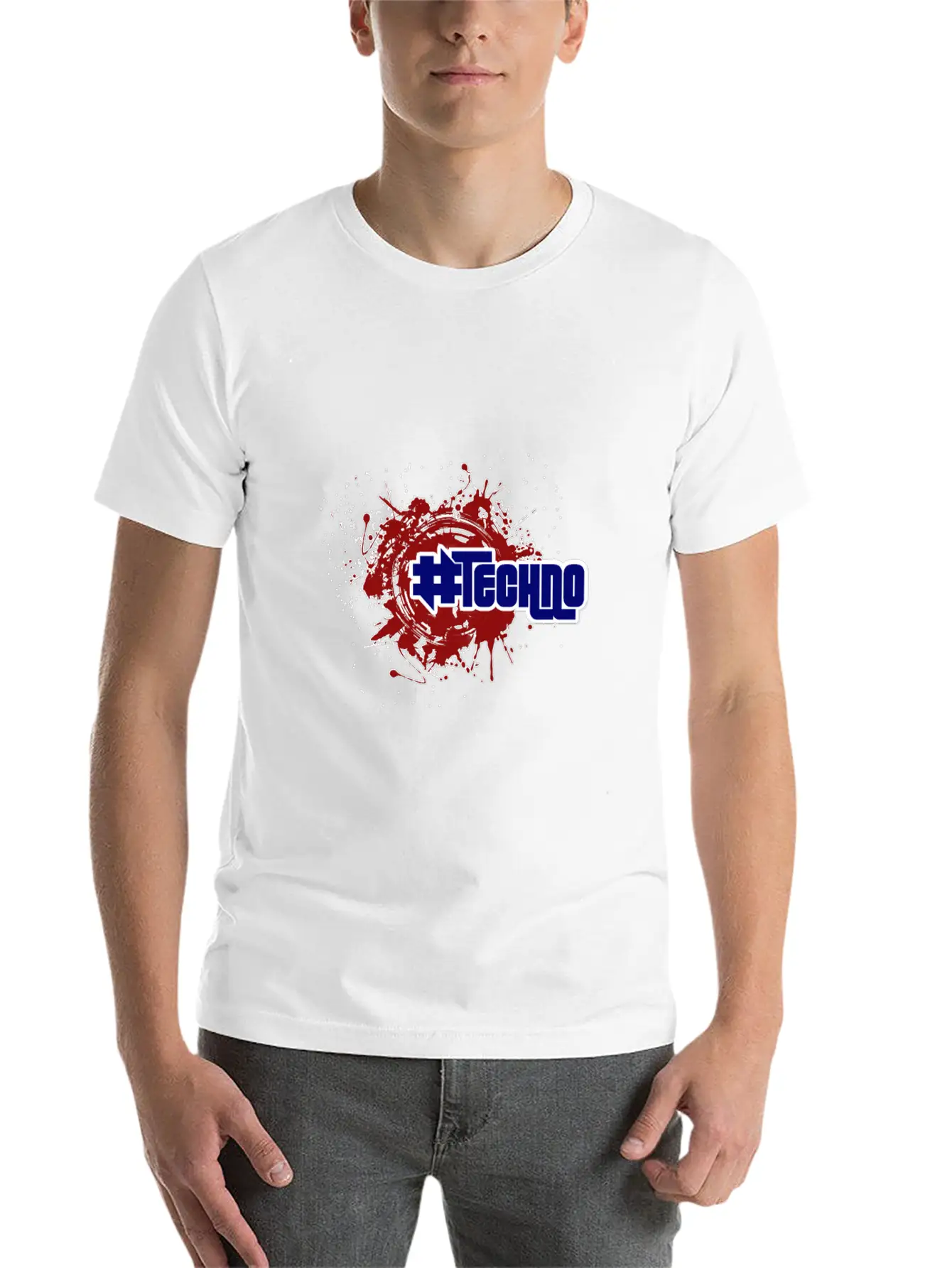 Techno - Music - # Techno # Essential Cotton Tee For Daily Outfits – Unisex Style