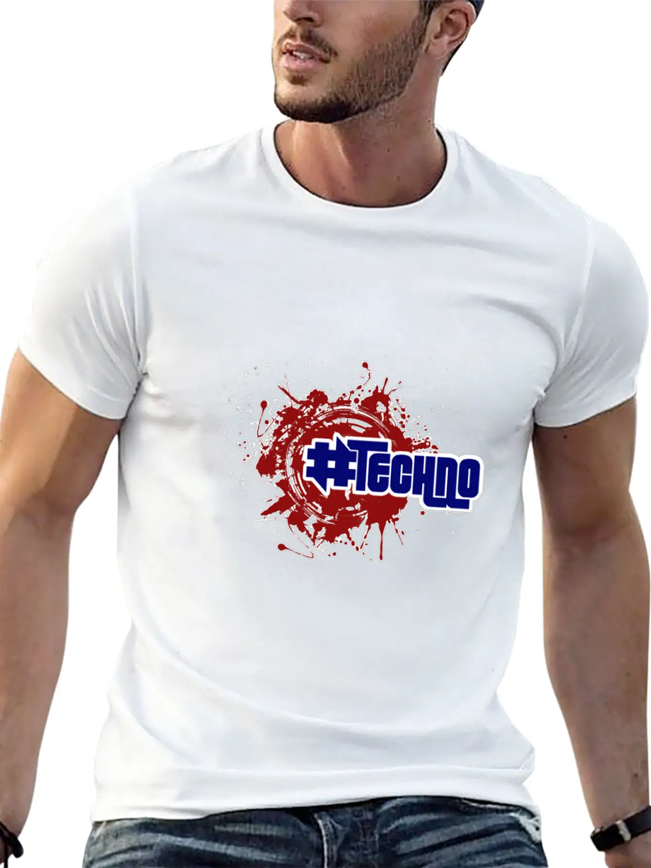 Techno - Music - # Techno # Essential Cotton Tee For Daily Outfits – Unisex Style