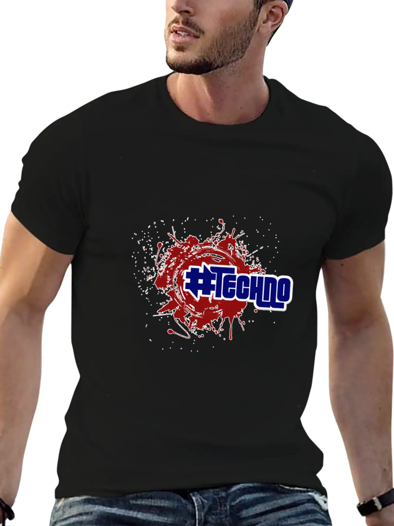 Techno - Music - # Techno # Essential Cotton Tee For Daily Outfits – Unisex Style