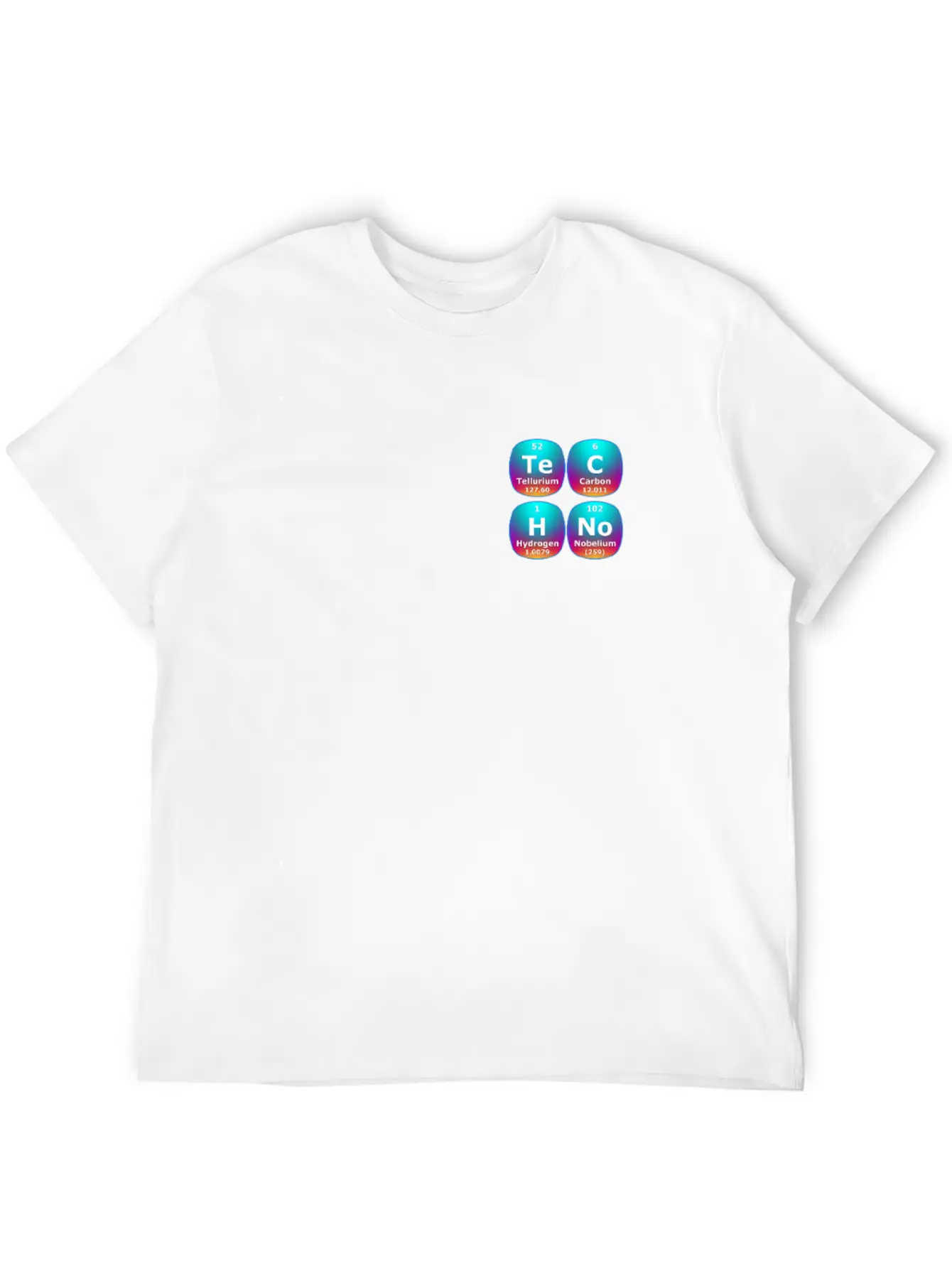 Techno Periodic Table – Perfect Rave & Festival Basic Graphic T-Shirt – Daily Comfort In Soft Cotton