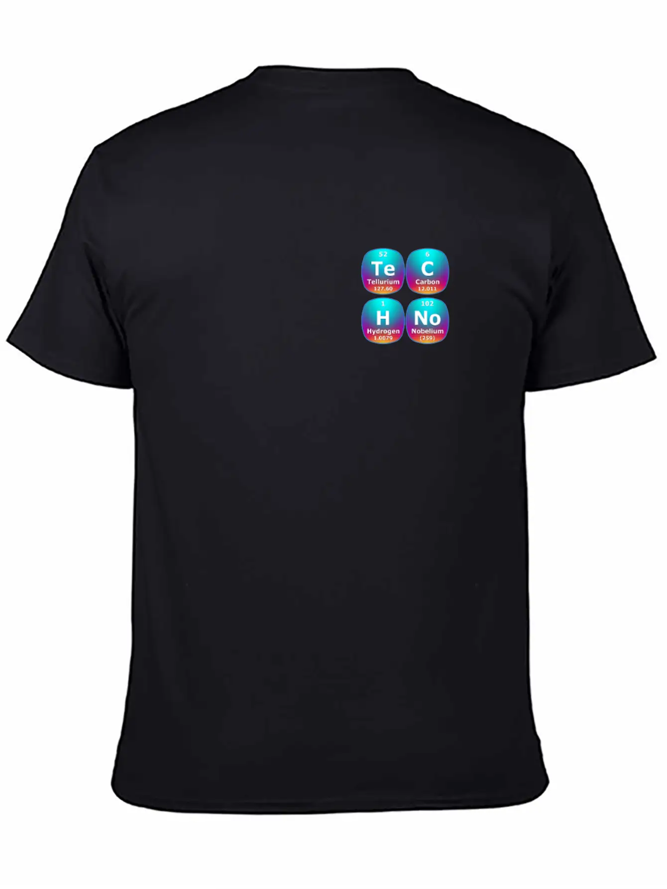Techno Periodic Table – Perfect Rave & Festival Basic Graphic T-Shirt – Daily Comfort In Soft Cotton