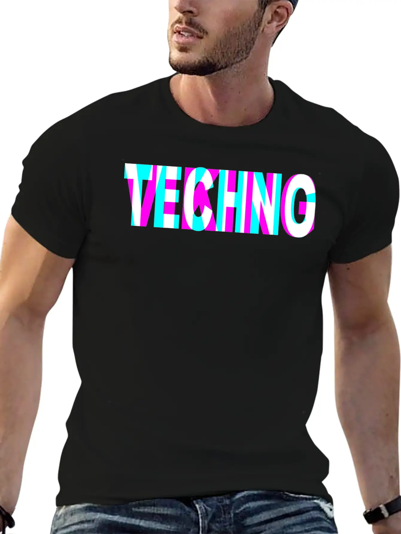 TECHNO VIKING Classic Fit Graphic Tee For Daily Comfort – Unisex Cotton Shirt