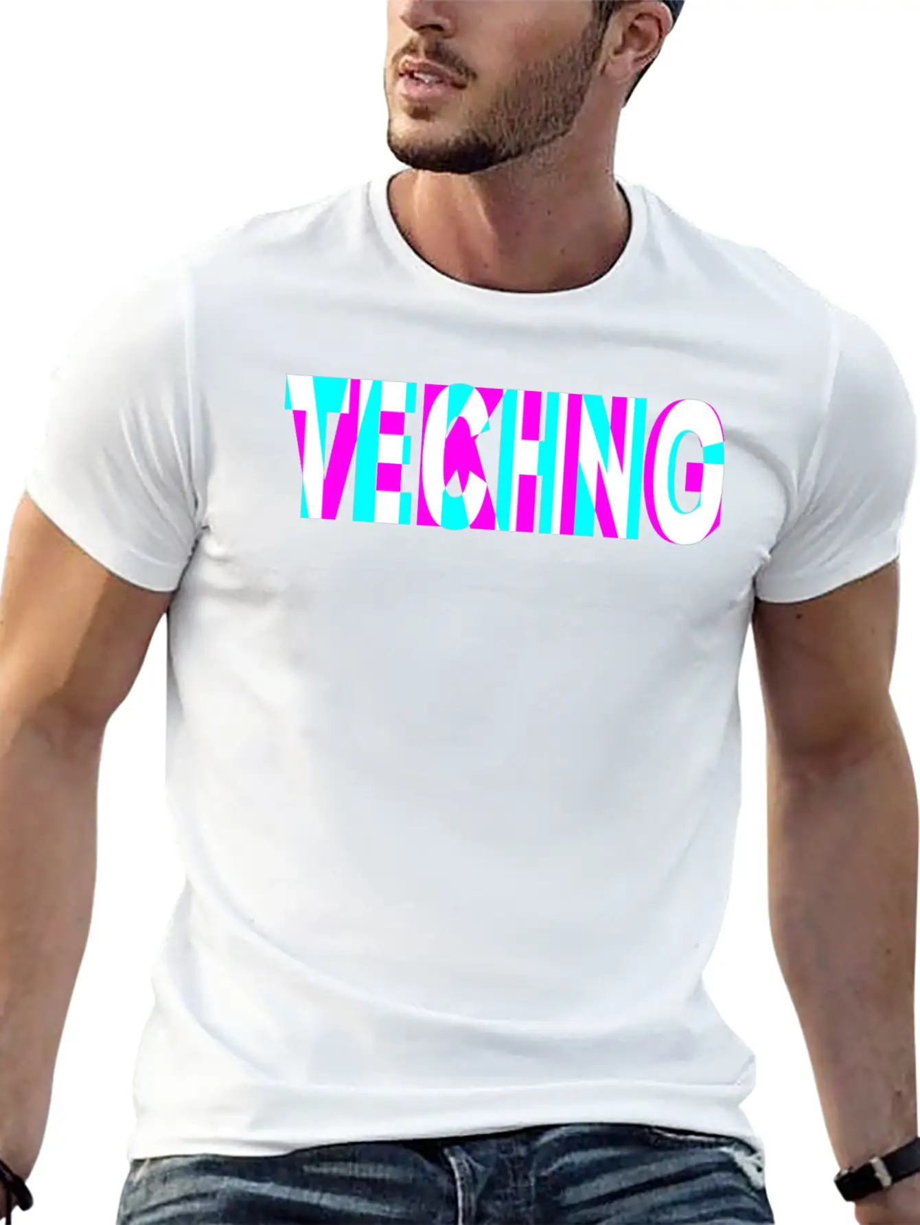 TECHNO VIKING Classic Fit Graphic Tee For Daily Comfort – Unisex Cotton Shirt