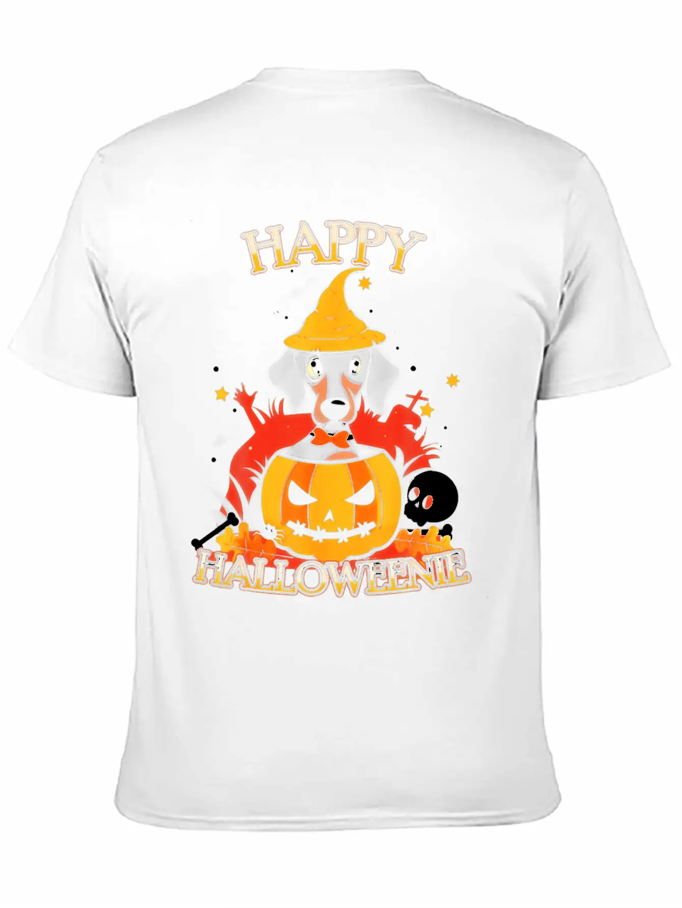 Teckel Halloween Shirt Halloweenie Costume Drôle Modern Fit Casual T-Shirt – Clean And Versatile Design