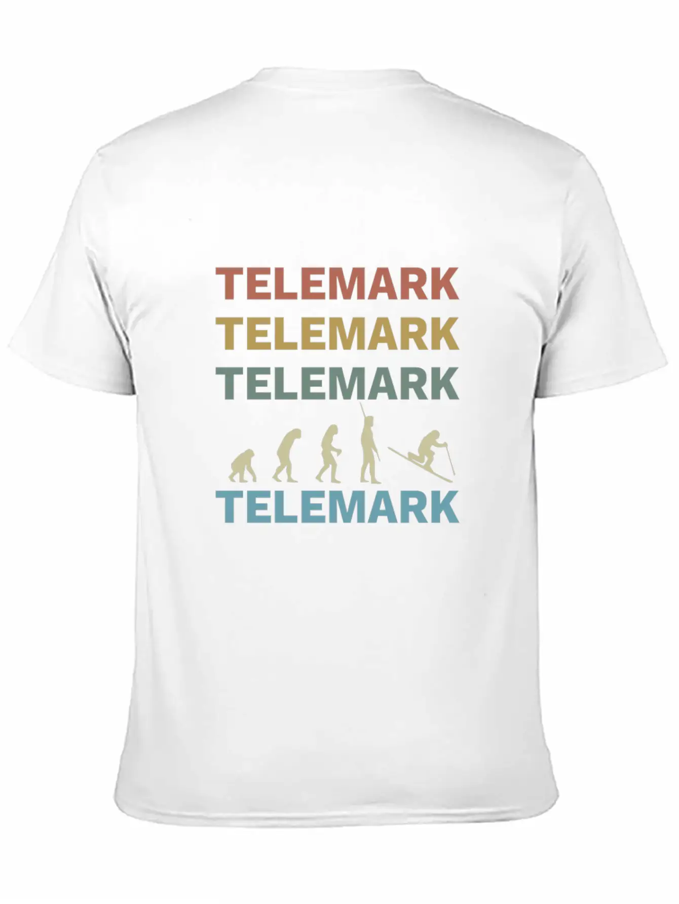 Telemark Uphill Skiing Free Heel Ski Evolution Soft Cotton Short Sleeve Tee – Unisex Wardrobe Staple