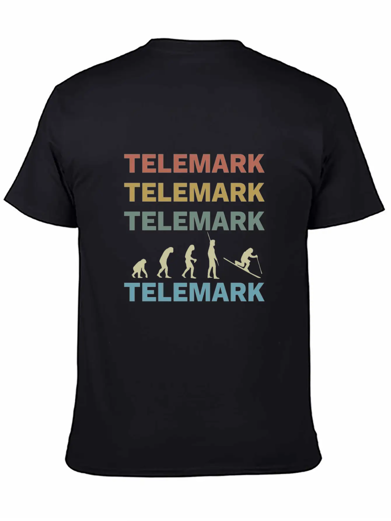 Telemark Uphill Skiing Free Heel Ski Evolution Soft Cotton Short Sleeve Tee – Unisex Wardrobe Staple