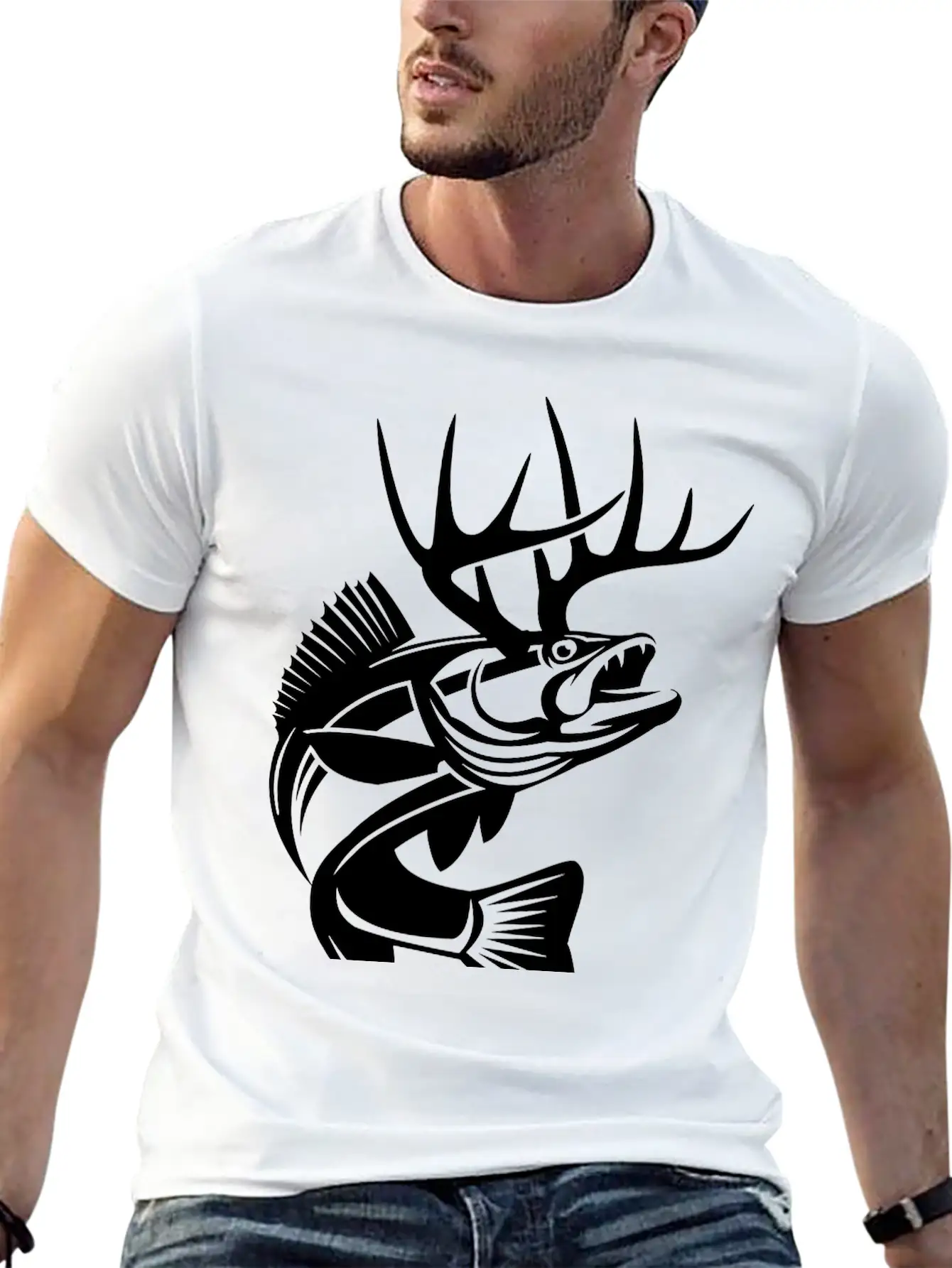 Ten Point Walleye Basic Graphic T-Shirt – Daily Comfort In Soft Cotton