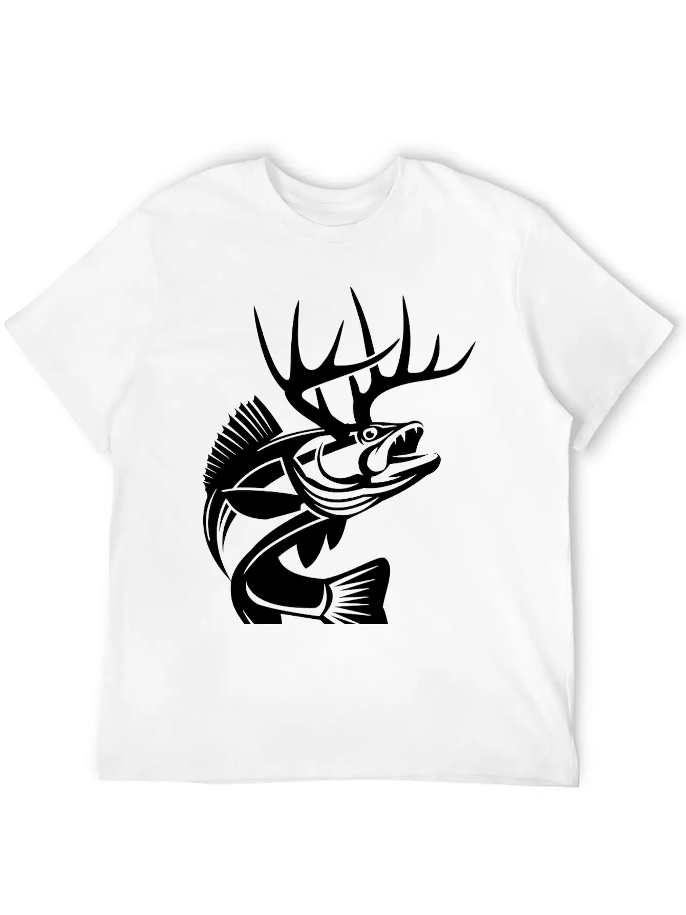 Ten Point Walleye Basic Graphic T-Shirt – Daily Comfort In Soft Cotton
