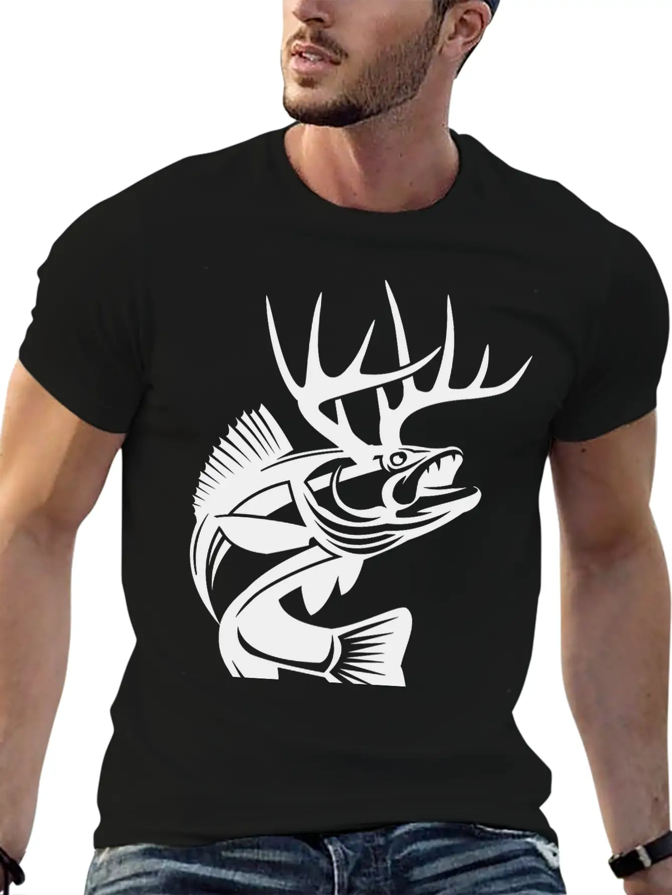 Ten Point Walleye Basic Graphic T-Shirt – Daily Comfort In Soft Cotton