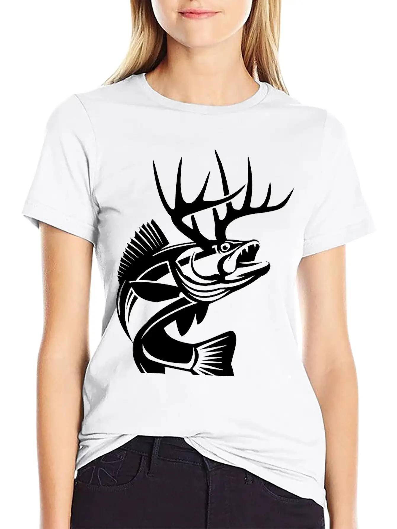 Ten Point Walleye Basic Graphic T-Shirt – Daily Comfort In Soft Cotton