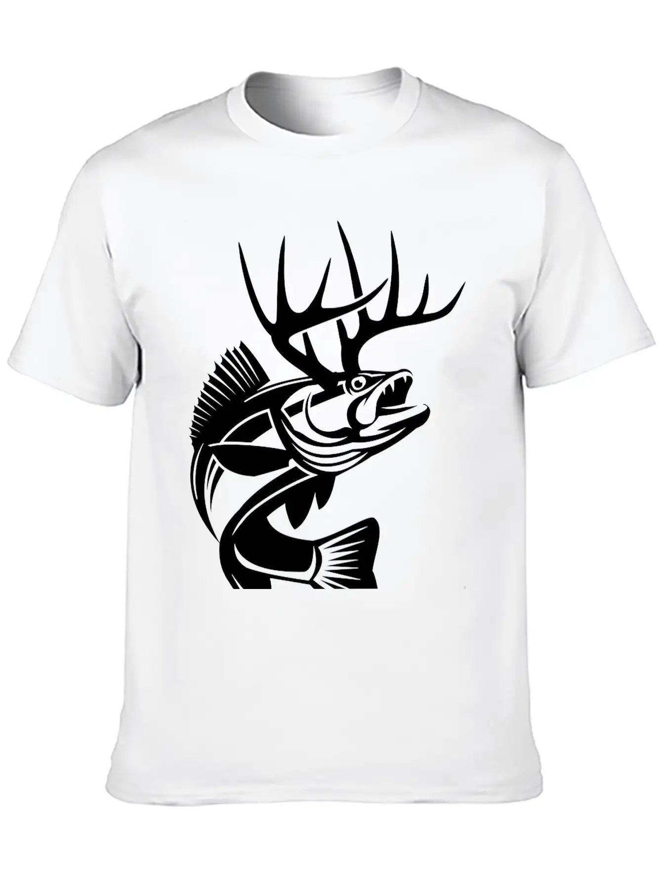 Ten Point Walleye Basic Graphic T-Shirt – Daily Comfort In Soft Cotton