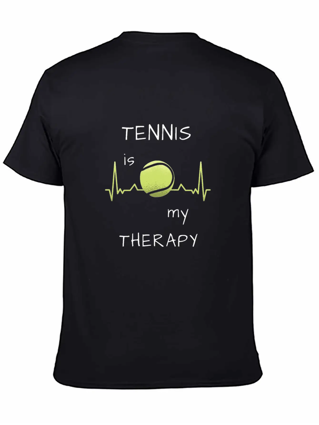Tennis Is My Therapy Soft Cotton Short Sleeve Tee – Unisex Wardrobe Staple