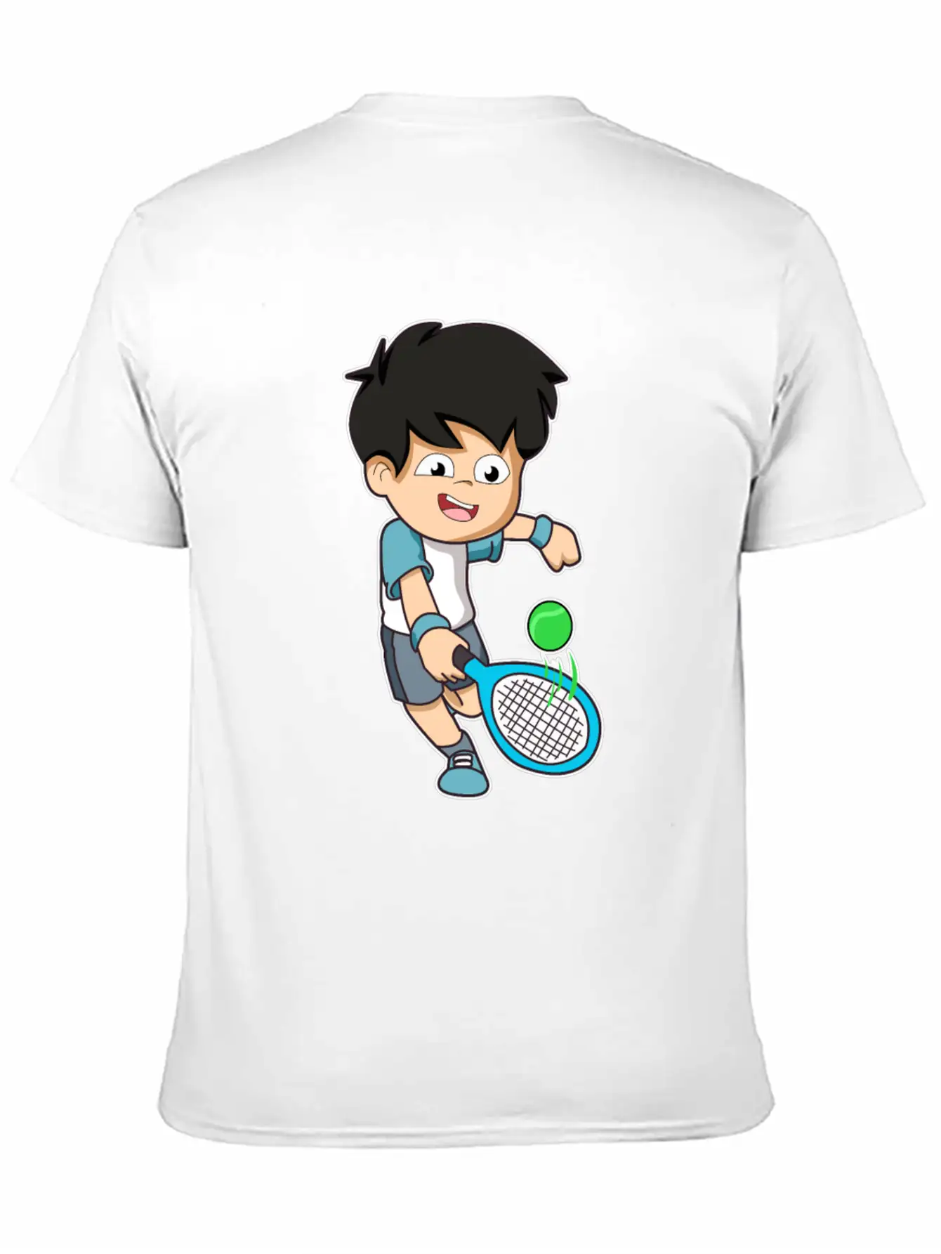 Tennis Player Fun Ball Racket Gift Idea Modern Fit Casual T-Shirt – Clean And Versatile Design