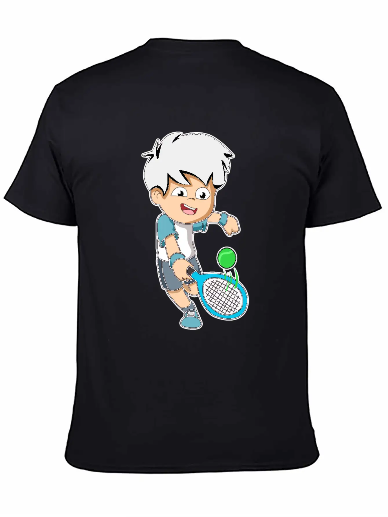 Tennis Player Fun Ball Racket Gift Idea Modern Fit Casual T-Shirt – Clean And Versatile Design