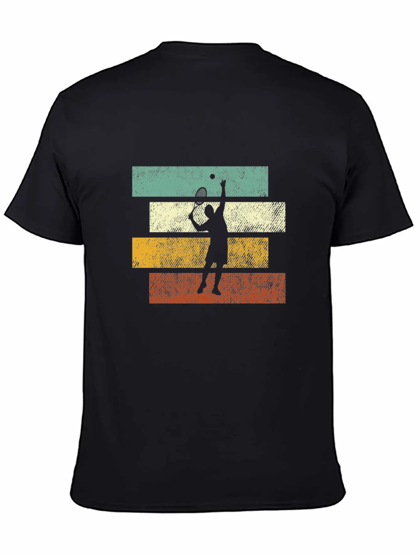 Tennis Retro Essential Cotton Tee For Daily Outfits – Unisex Style