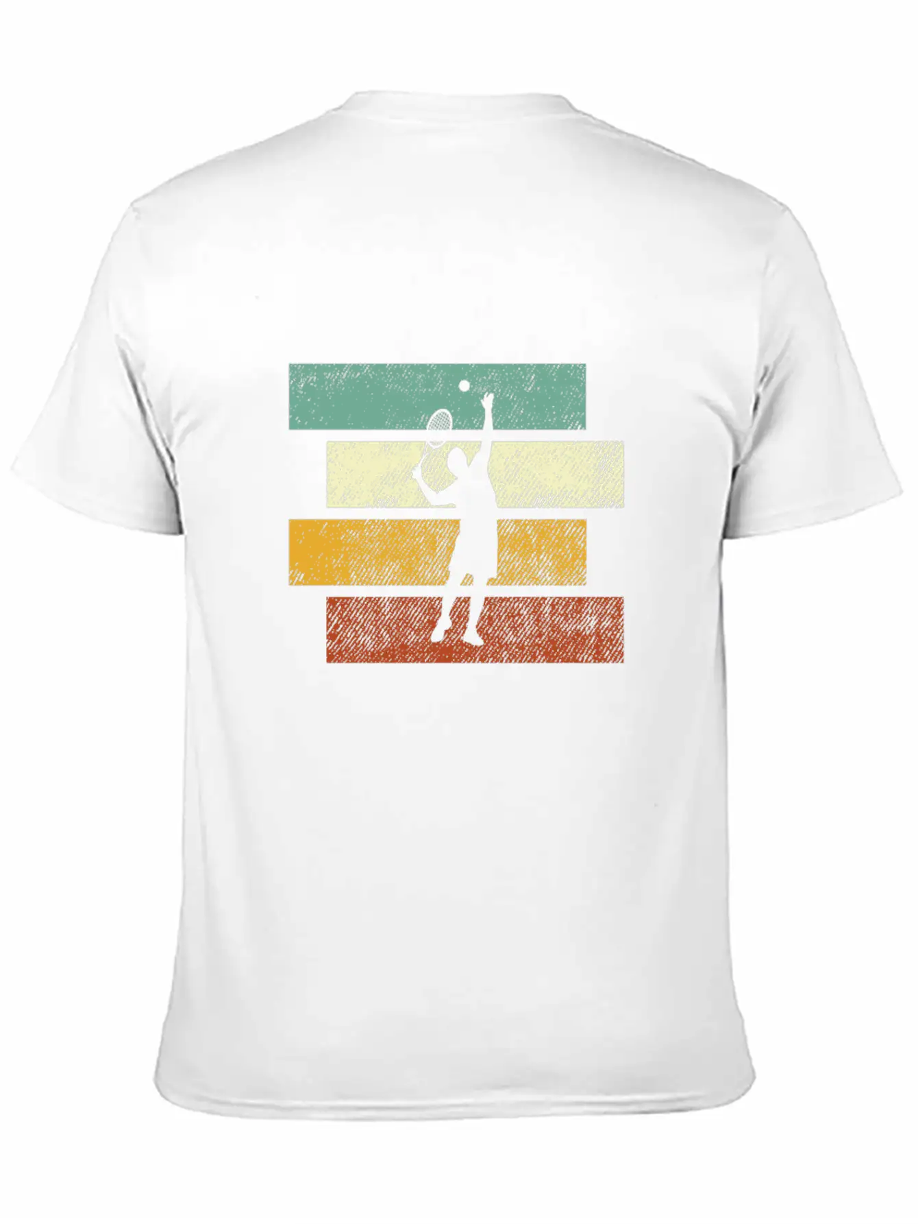 Tennis Retro Essential Cotton Tee For Daily Outfits – Unisex Style