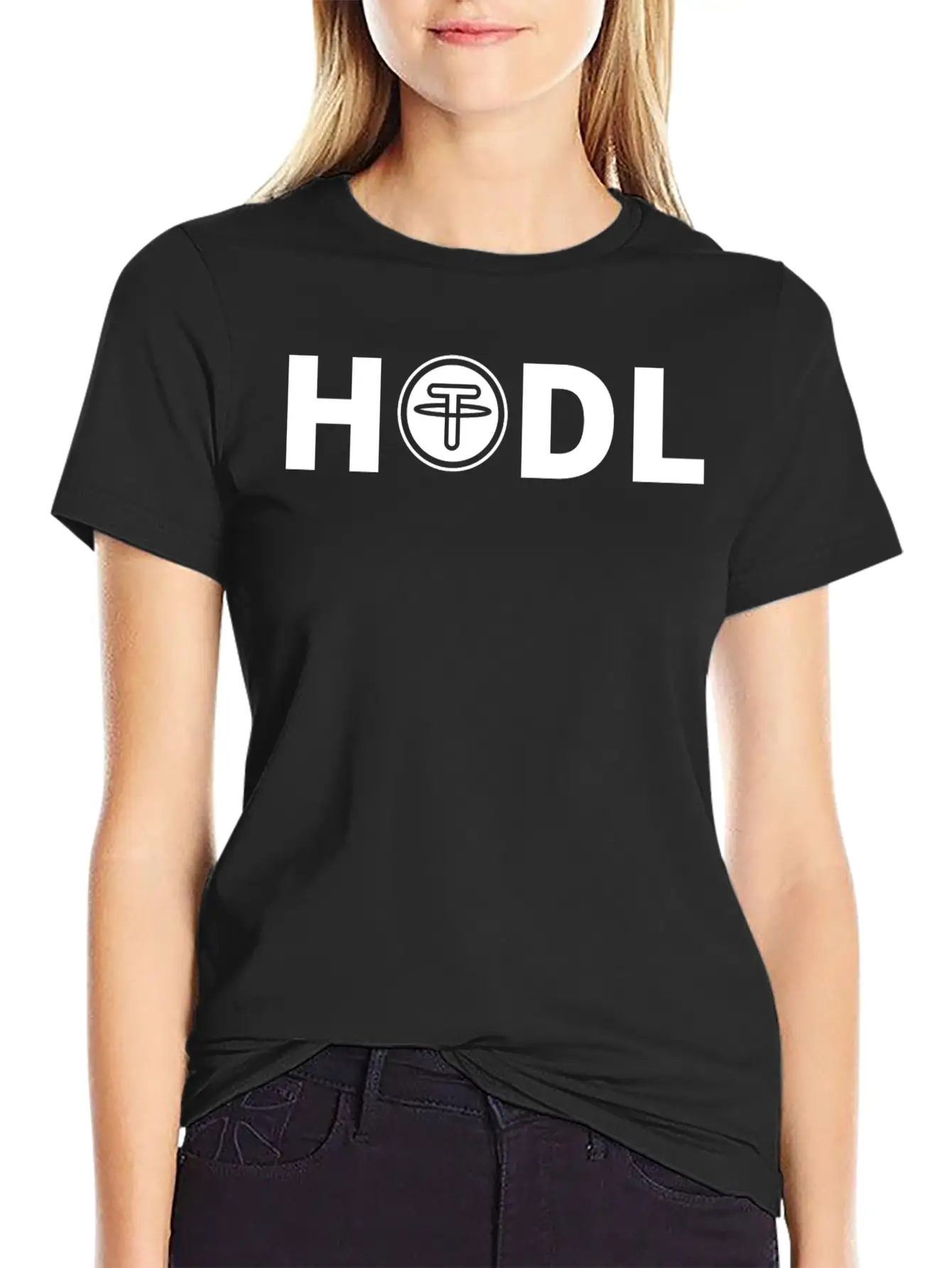 Tether HODL Unisex Casual T-Shirt – Clean Design For Daily Comfort