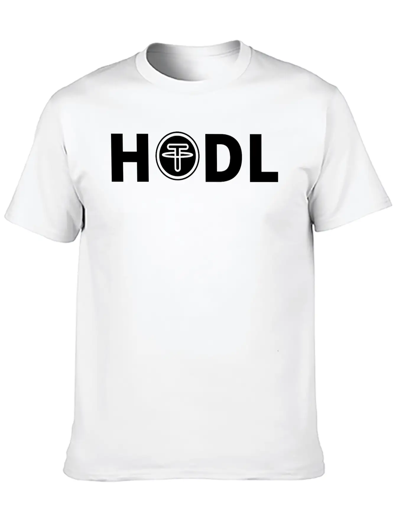 Tether HODL Unisex Casual T-Shirt – Clean Design For Daily Comfort