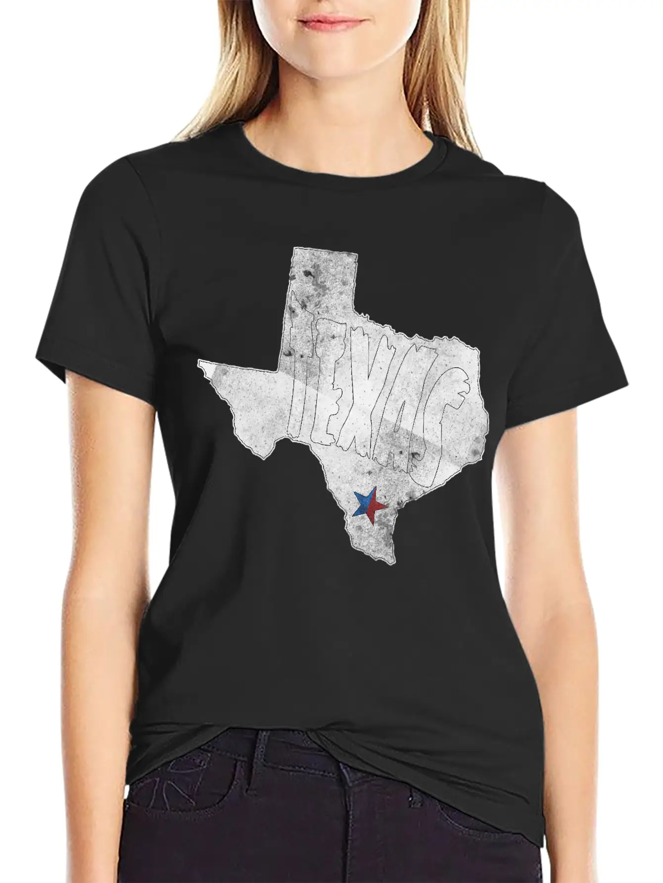 Texas Aesthetic Basic Graphic T-Shirt – Daily Comfort In Soft Cotton