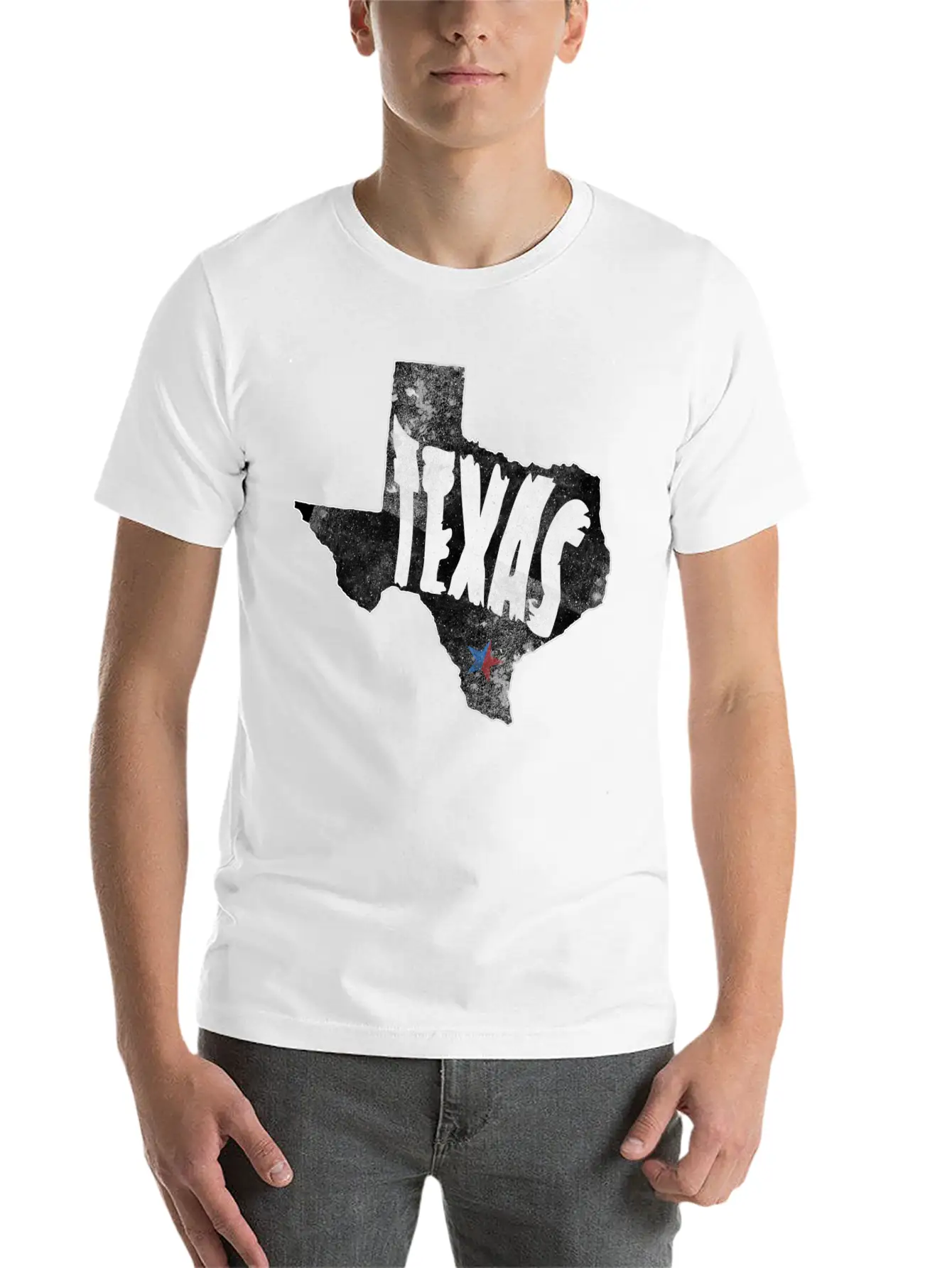 Texas Aesthetic Basic Graphic T-Shirt – Daily Comfort In Soft Cotton