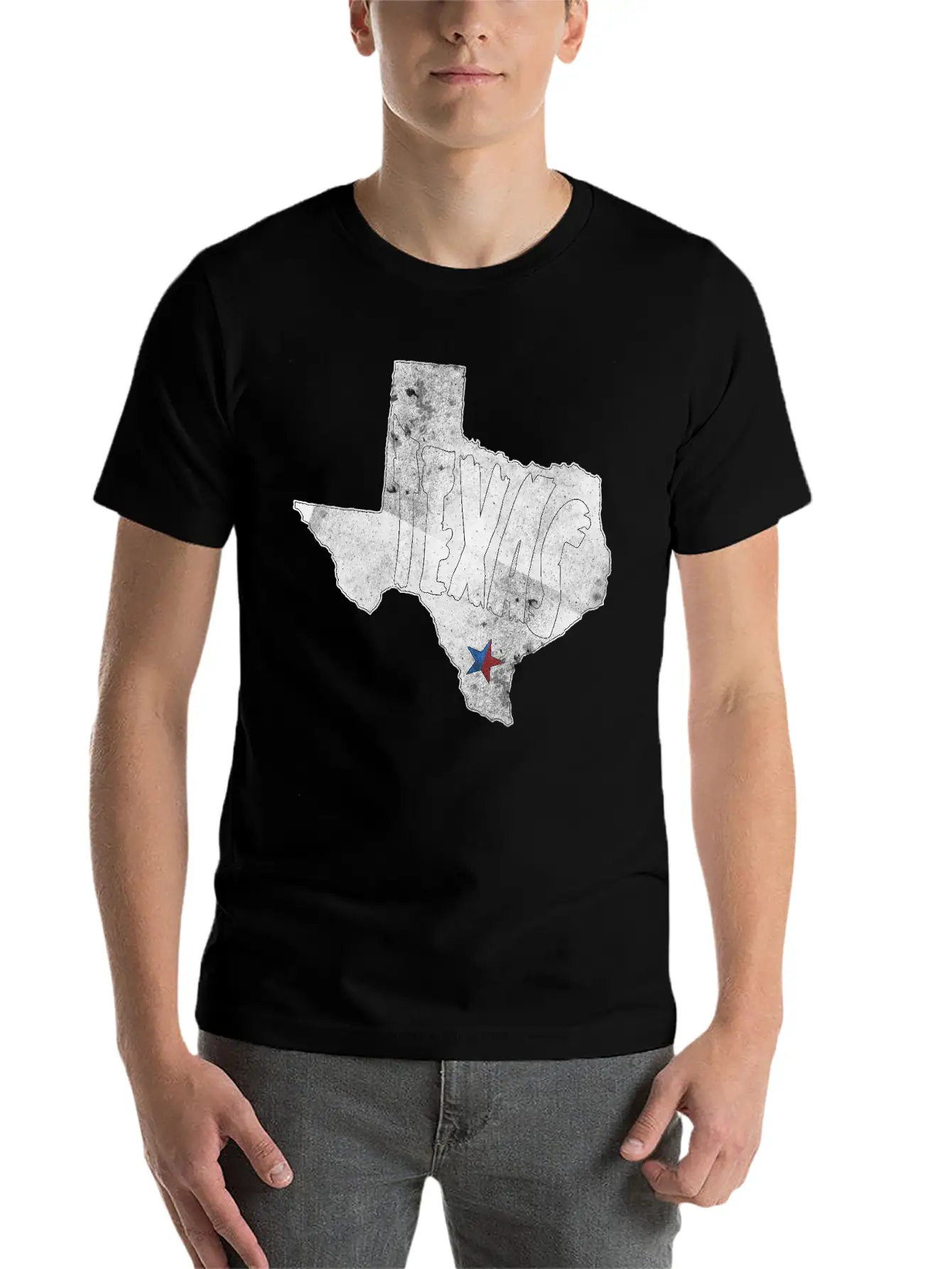 Texas Aesthetic Basic Graphic T-Shirt – Daily Comfort In Soft Cotton