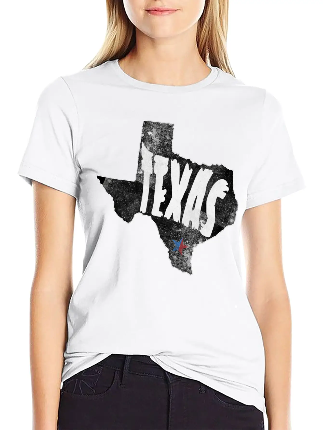 Texas Aesthetic Basic Graphic T-Shirt – Daily Comfort In Soft Cotton