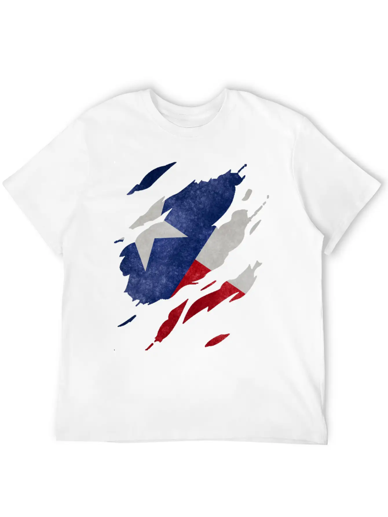 Texas Flag Visible Unisex Casual T-Shirt ��� Clean Design For Daily Comfort