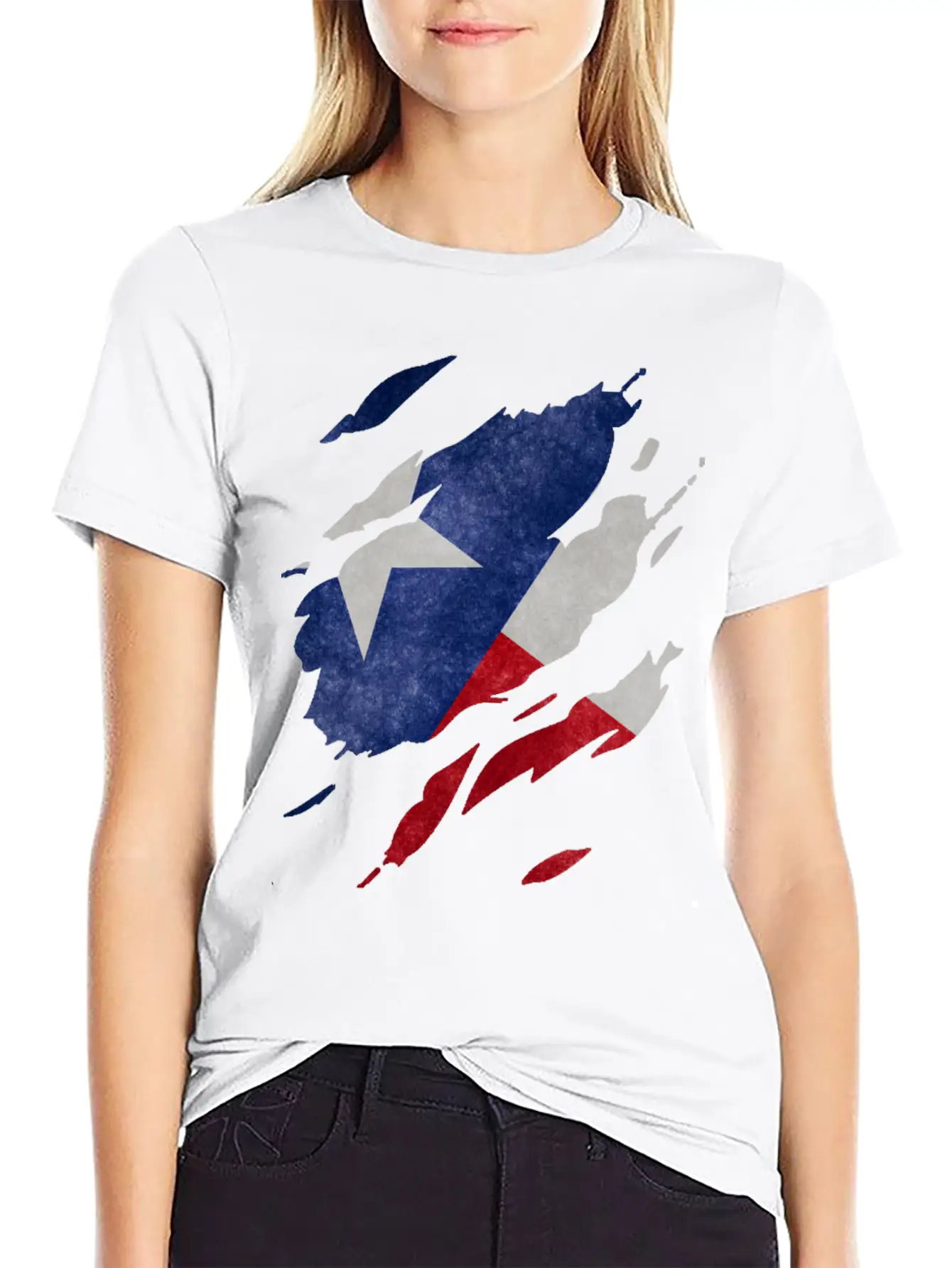Texas Flag Visible Unisex Casual T-Shirt ��� Clean Design For Daily Comfort
