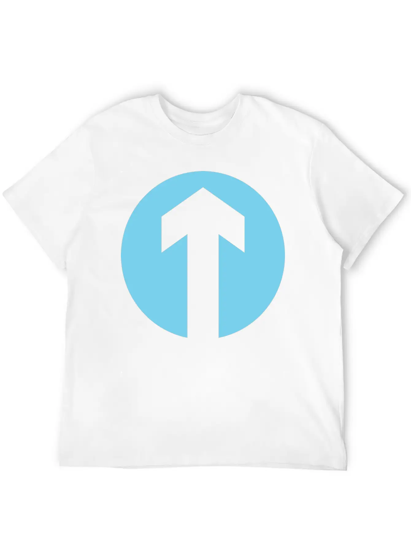 TFP Arrow Blue Unisex Casual T-Shirt – Clean Design For Daily Comfort