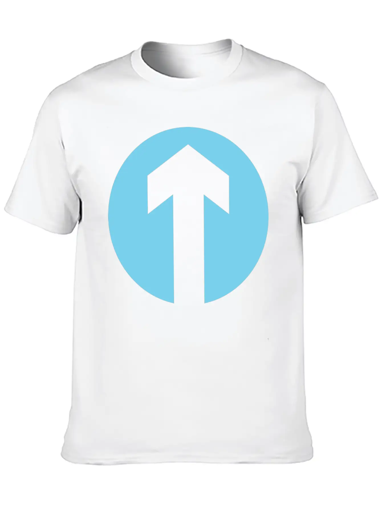 TFP Arrow Blue Unisex Casual T-Shirt – Clean Design For Daily Comfort