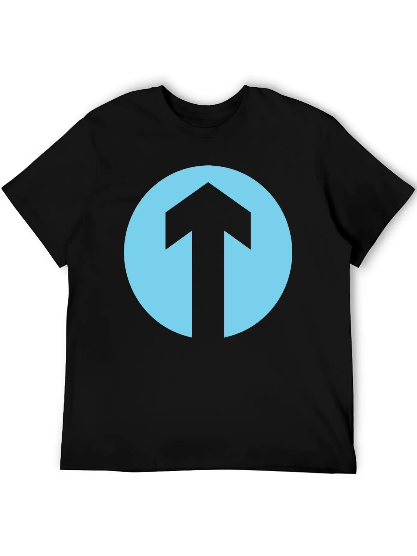 TFP Arrow Blue Unisex Casual T-Shirt – Clean Design For Daily Comfort
