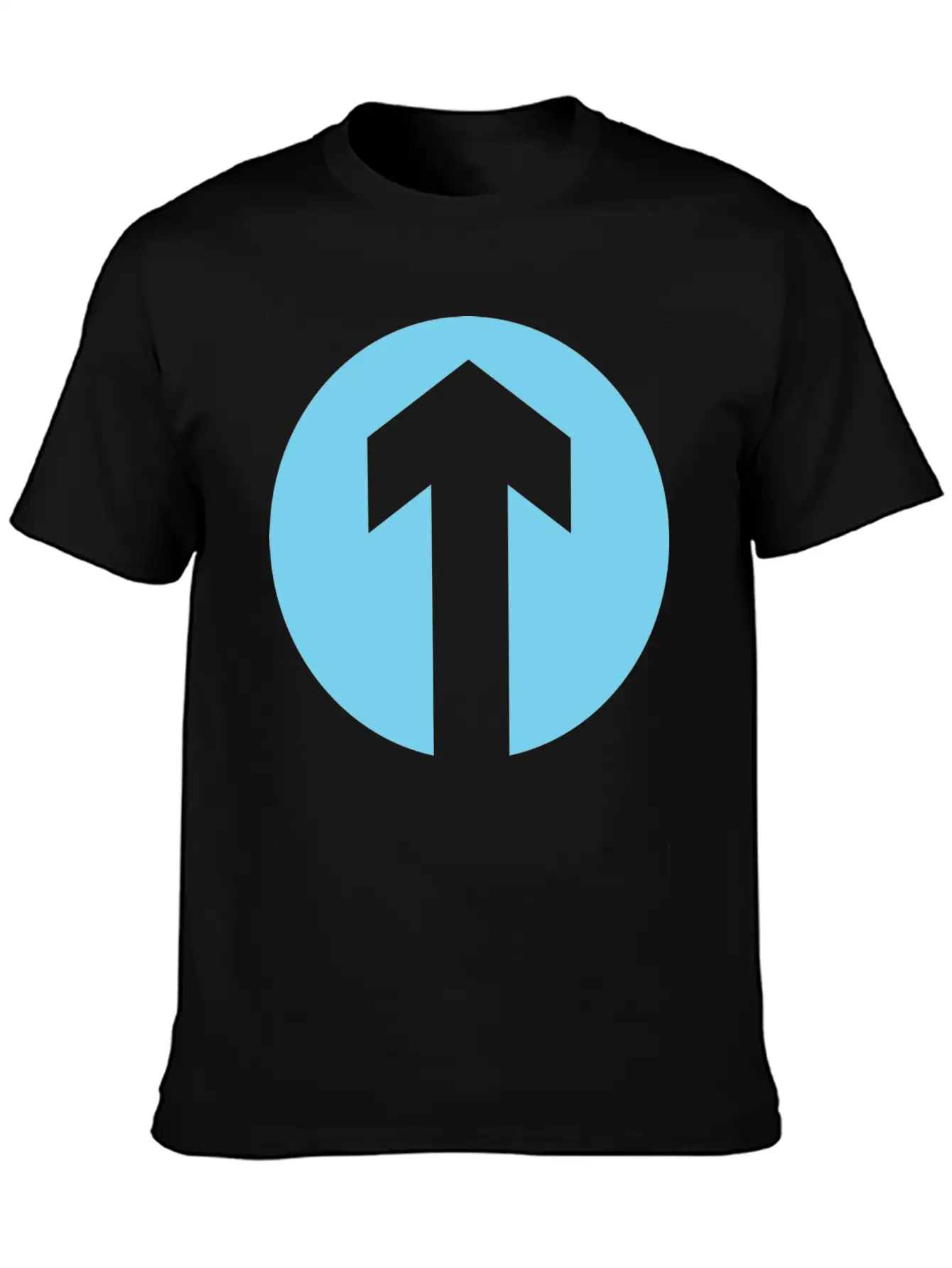 TFP Arrow Blue Unisex Casual T-Shirt – Clean Design For Daily Comfort