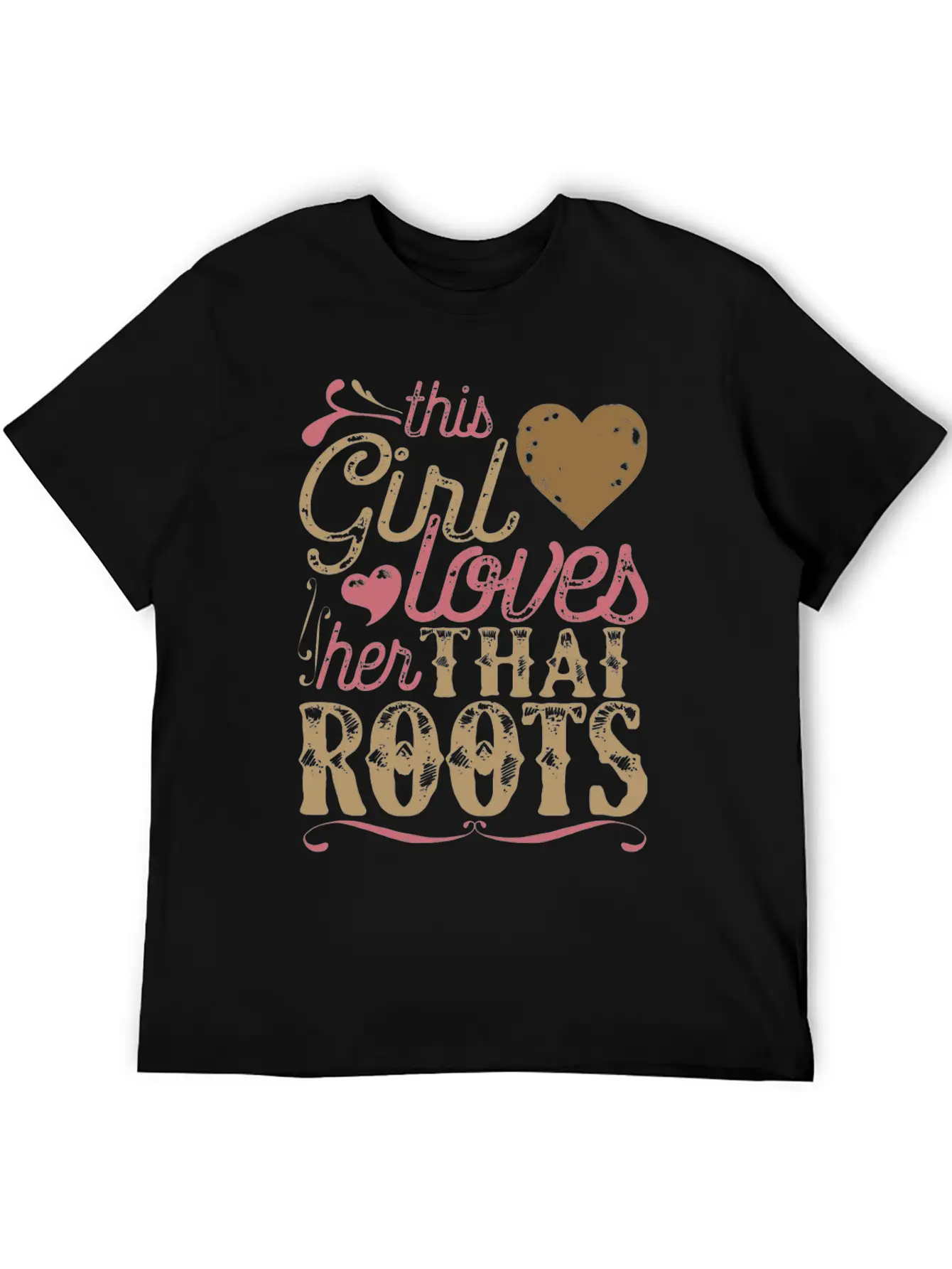 Thai Roots Shirt Gift Thailand Lightweight Cotton T-Shirt – Daily Comfort Graphic Shirt