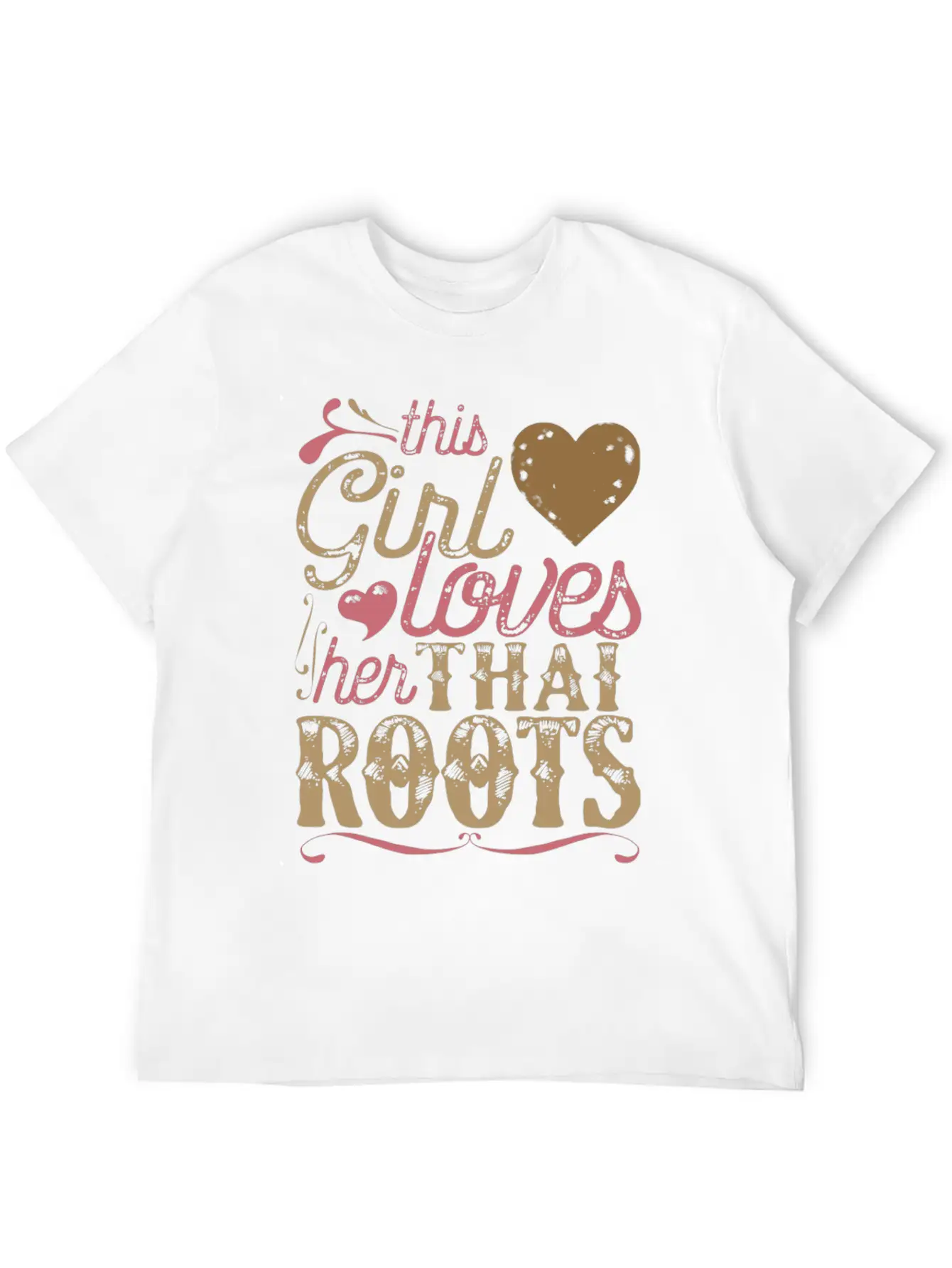 Thai Roots Shirt Gift Thailand Lightweight Cotton T-Shirt – Daily Comfort Graphic Shirt