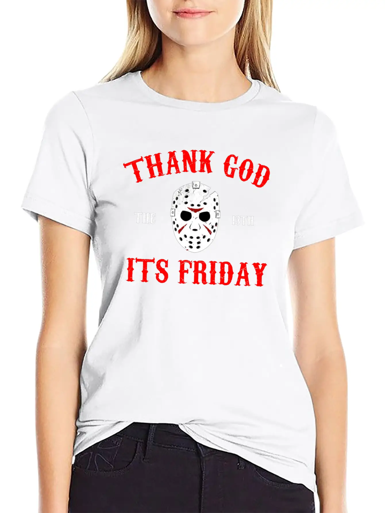 THANK GOD IT'S FRIDAY TGIF FUNNY SHIRT Essential Cotton Tee For Daily Outfits – Unisex Style