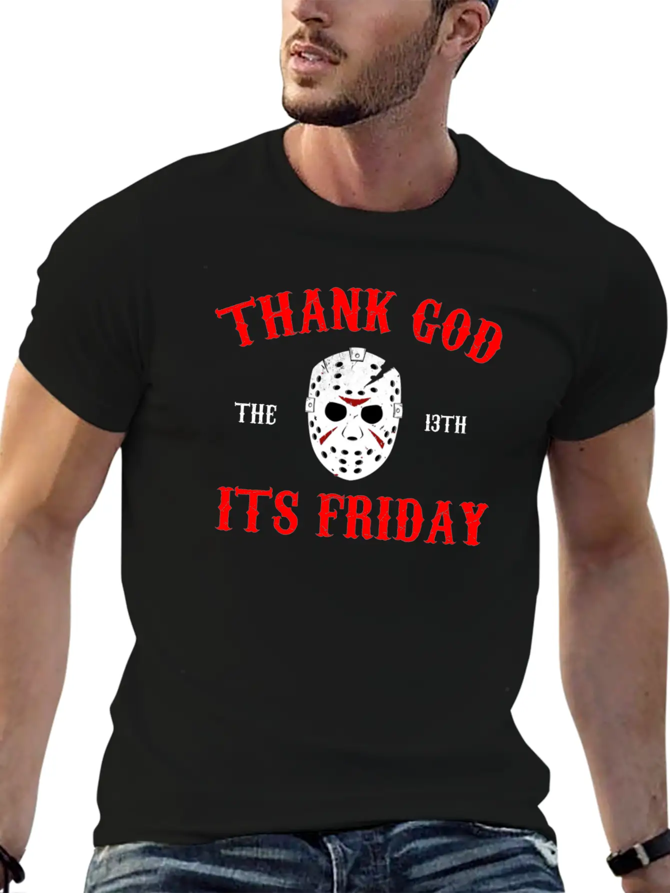 THANK GOD IT'S FRIDAY TGIF FUNNY SHIRT Essential Cotton Tee For Daily Outfits – Unisex Style