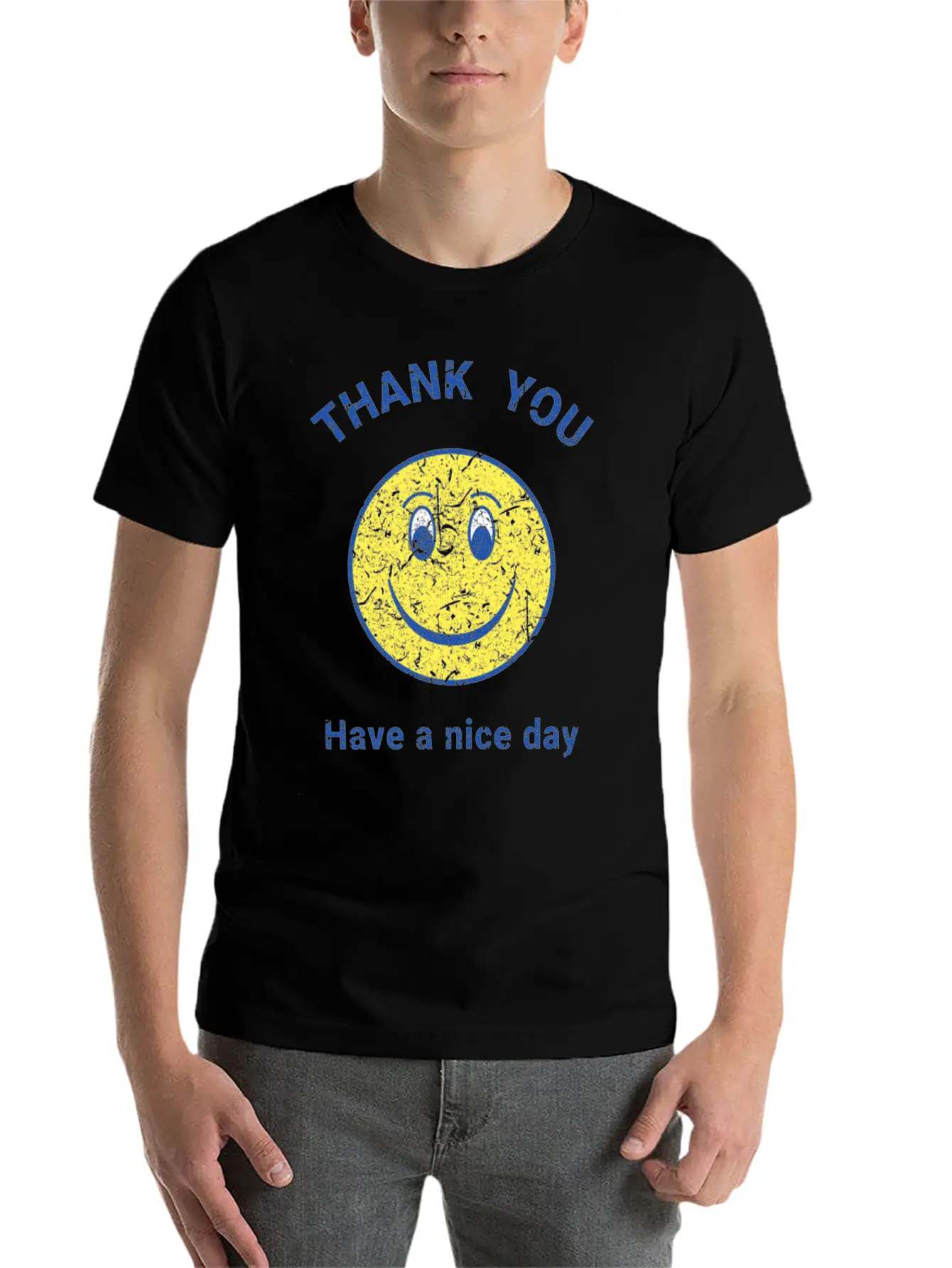 Thank You! Have A Nice Day Stylish Everyday T-Shirt – Unisex Basic Cotton Tee