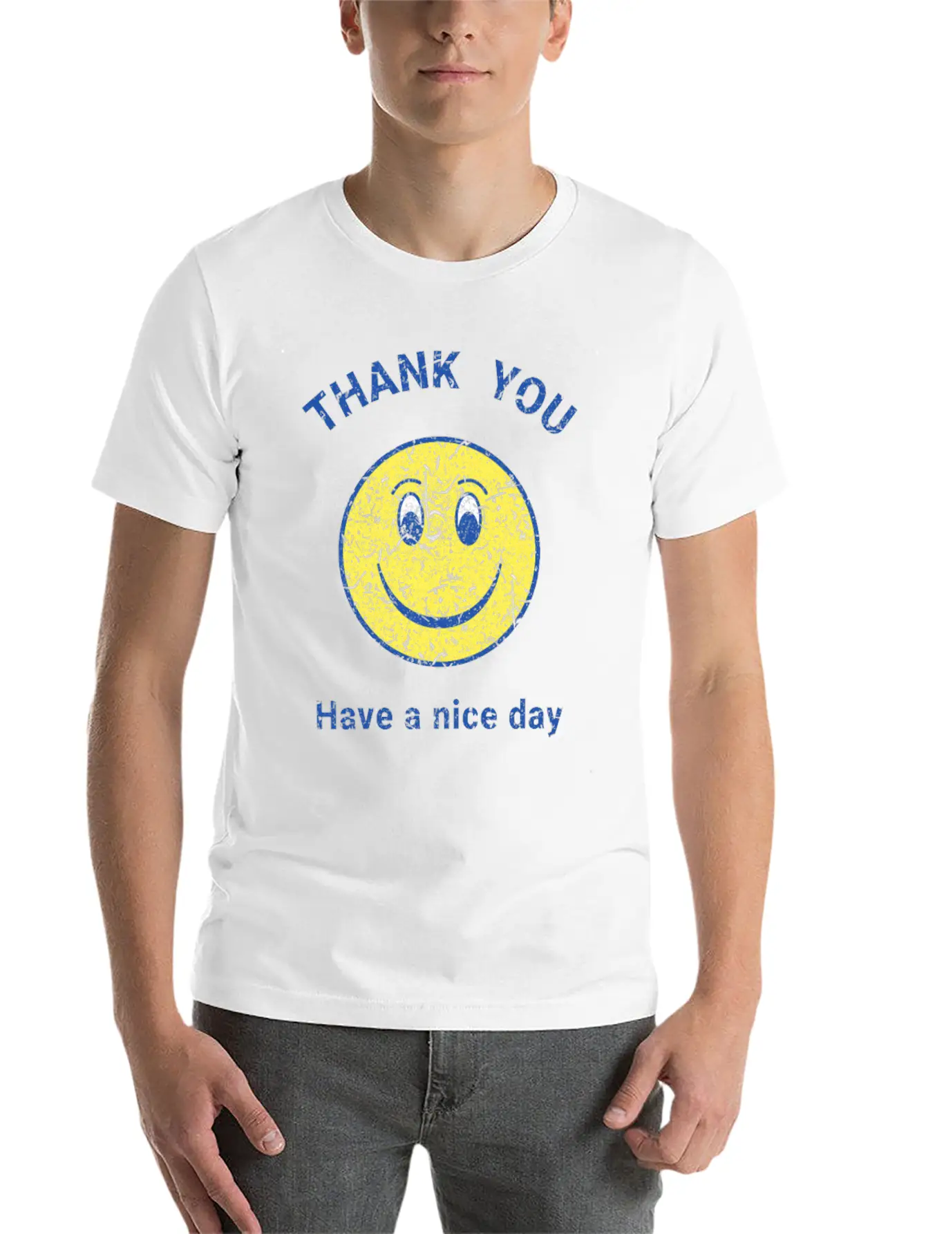 Thank You! Have A Nice Day Stylish Everyday T-Shirt – Unisex Basic Cotton Tee