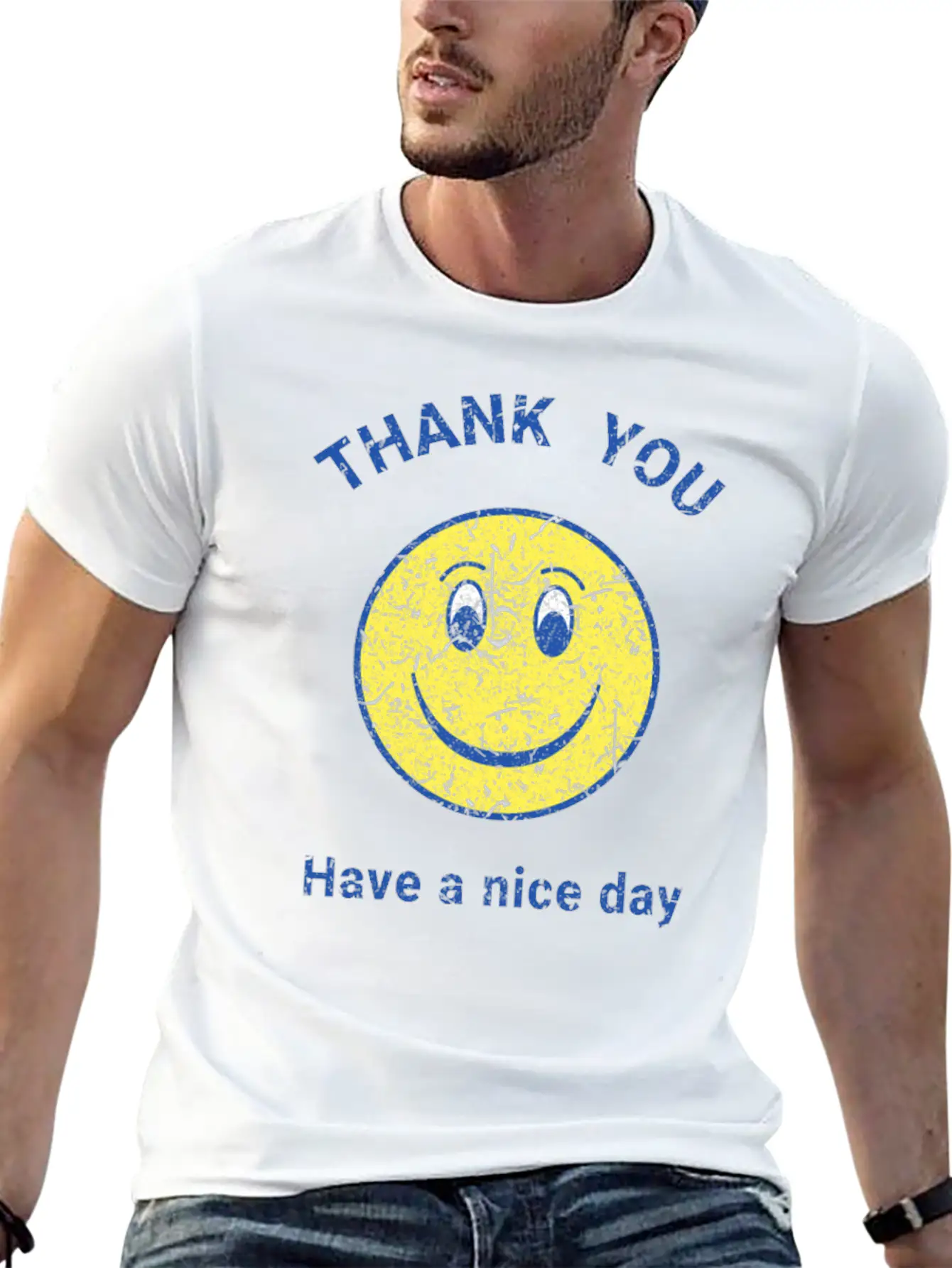 Thank You! Have A Nice Day Stylish Everyday T-Shirt – Unisex Basic Cotton Tee