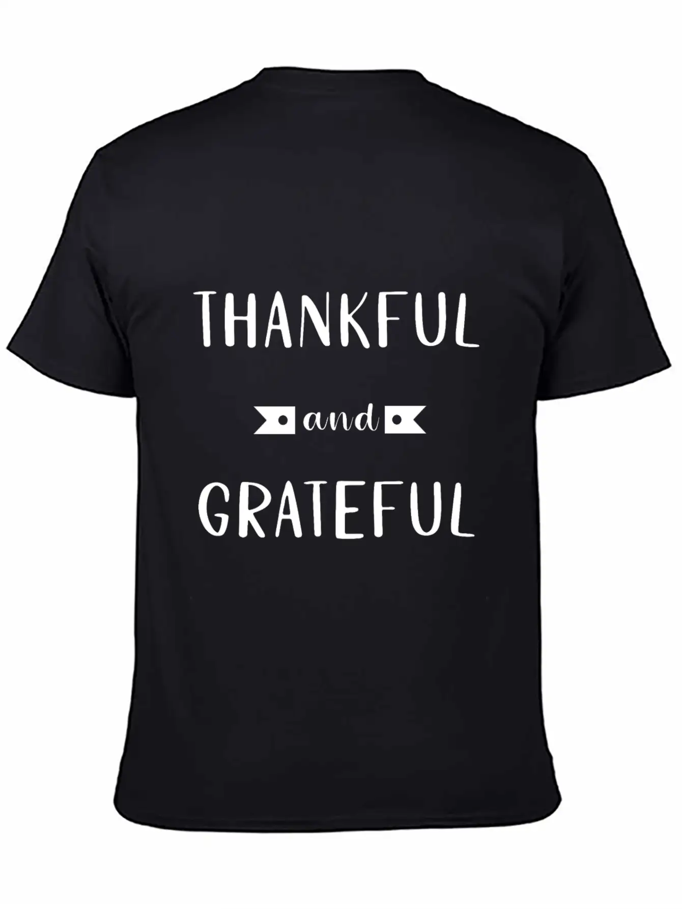 Thankful And Grateful For Life - Gratitude Essential Cotton Tee For Daily Outfits – Unisex Style