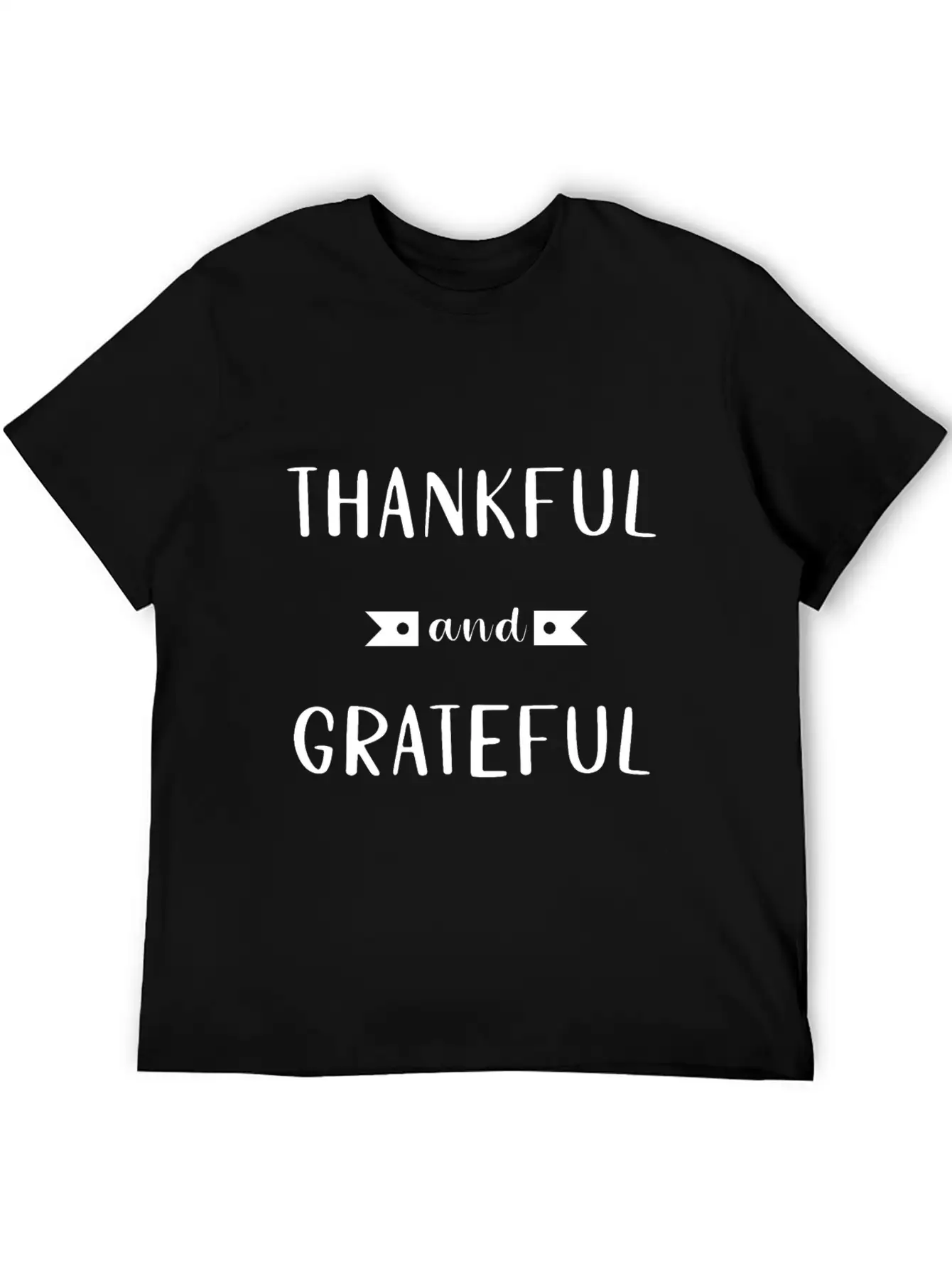 Thankful And Grateful For Life - Gratitude Essential Cotton Tee For Daily Outfits – Unisex Style