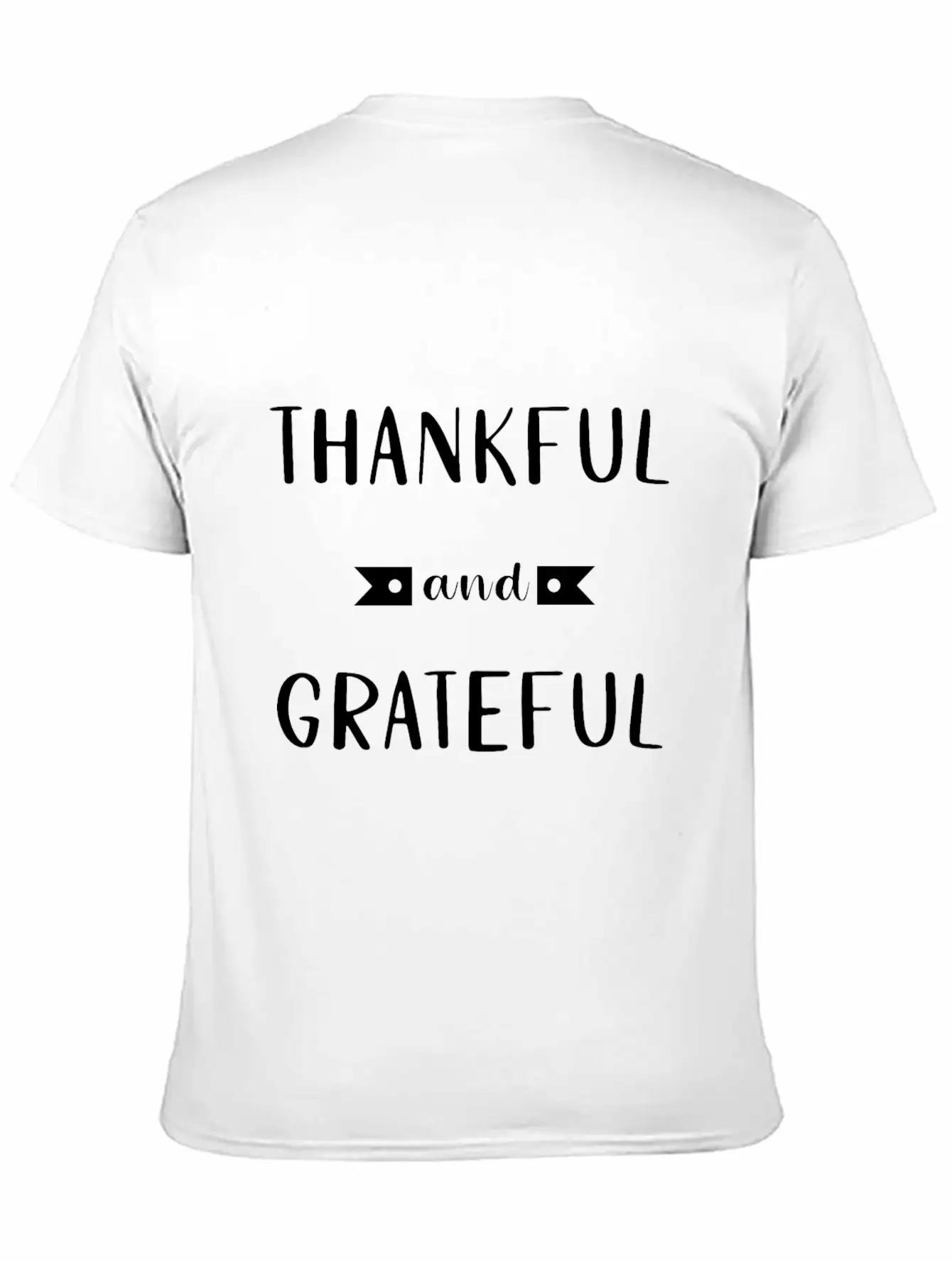 Thankful And Grateful For Life - Gratitude Essential Cotton Tee For Daily Outfits – Unisex Style