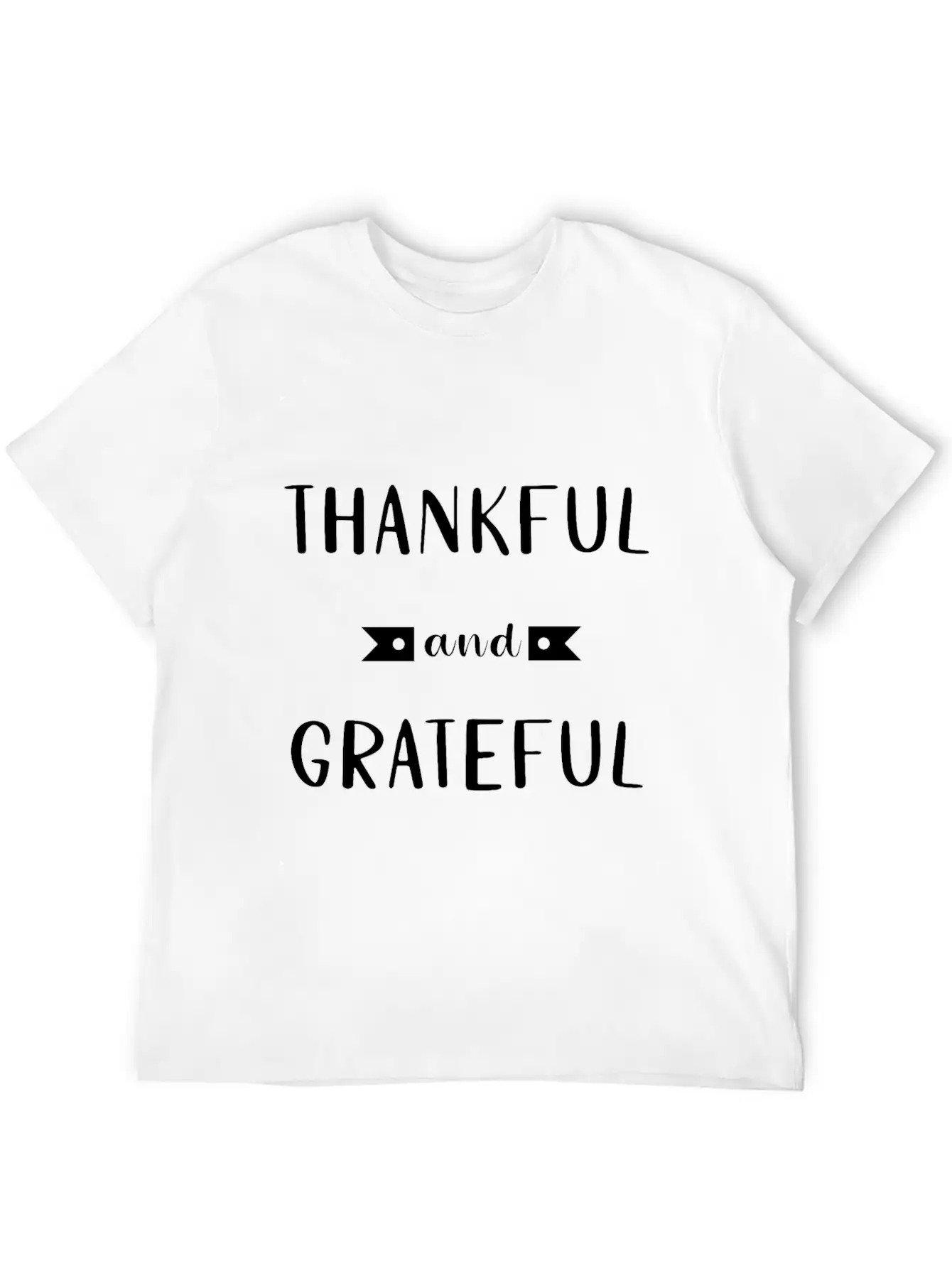Thankful And Grateful For Life - Gratitude Essential Cotton Tee For Daily Outfits – Unisex Style