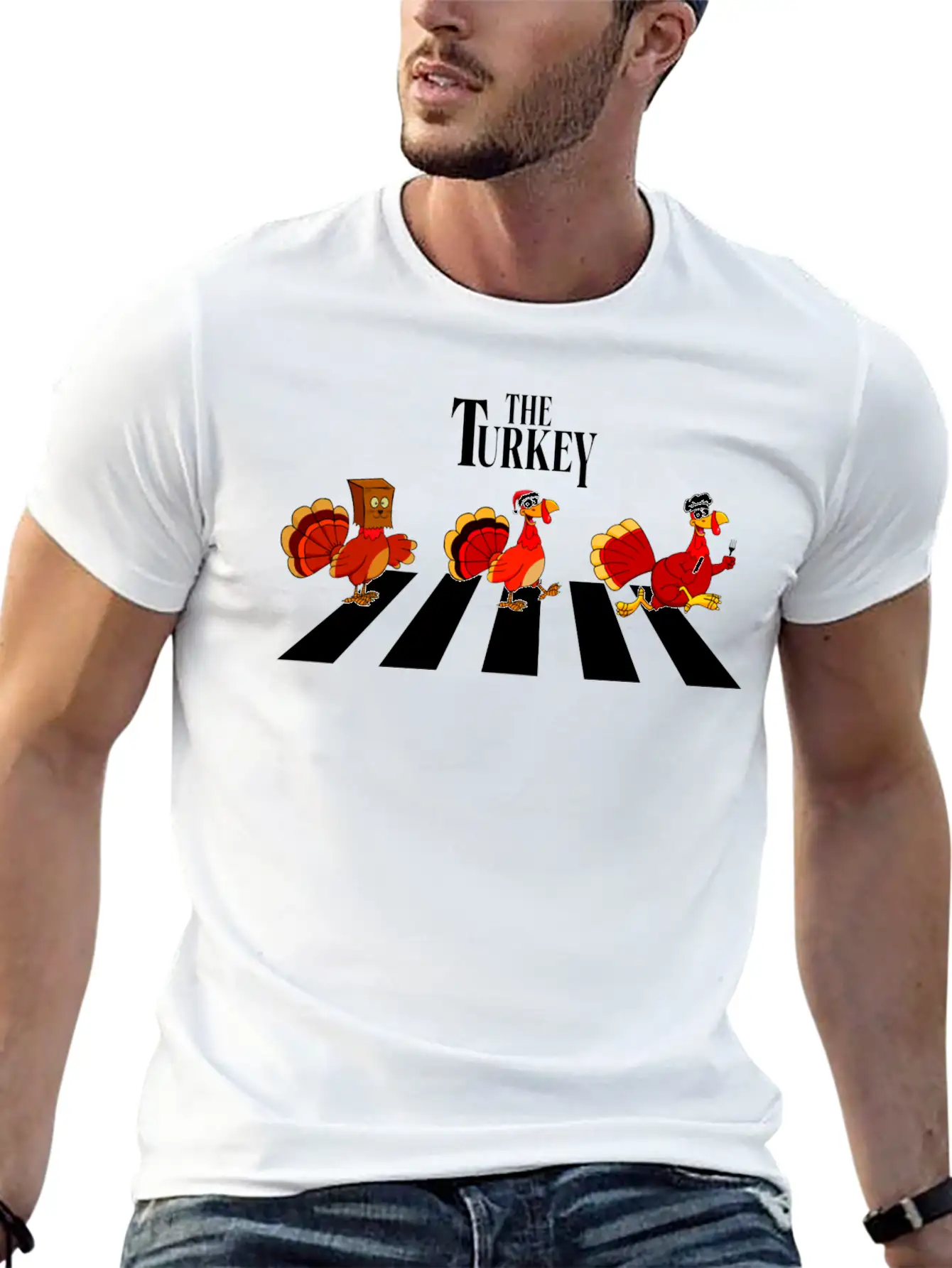 Thanksgiving Art Classic Fit Graphic Tee For Daily Comfort – Unisex Cotton Shirt